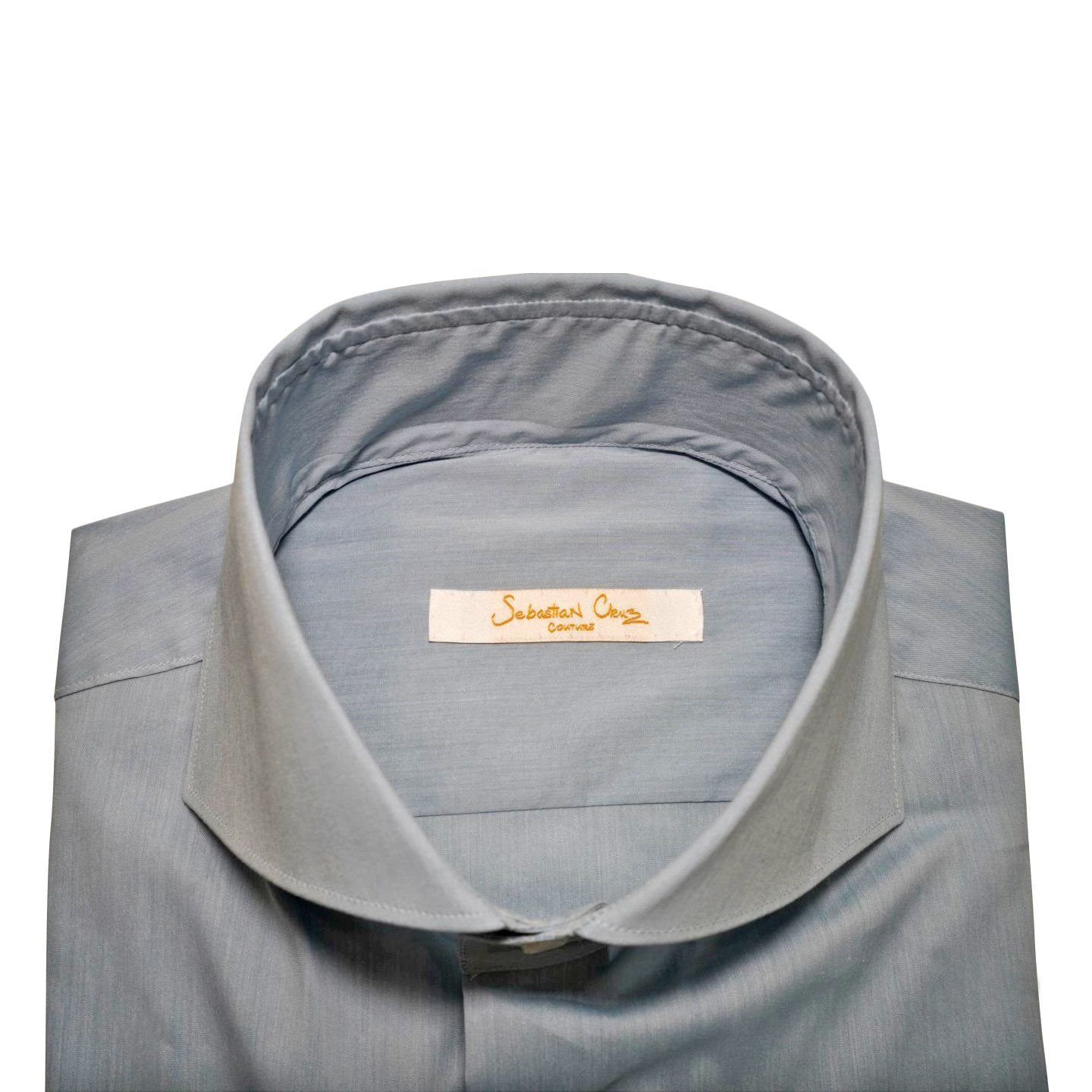Brushed Stone Blu Dress Shirt