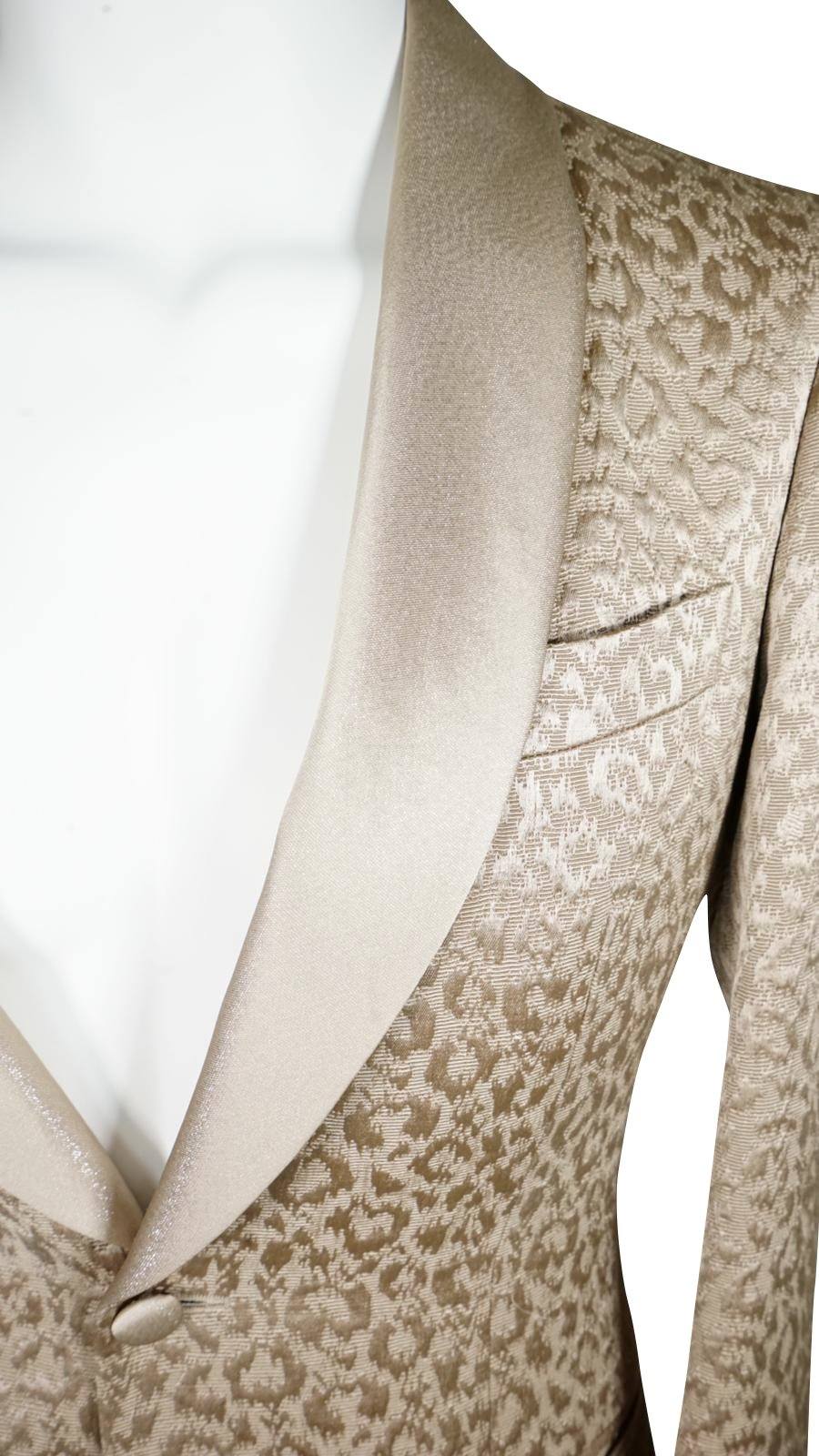 Champagne Oro Ghepardo Dinner Jacket
