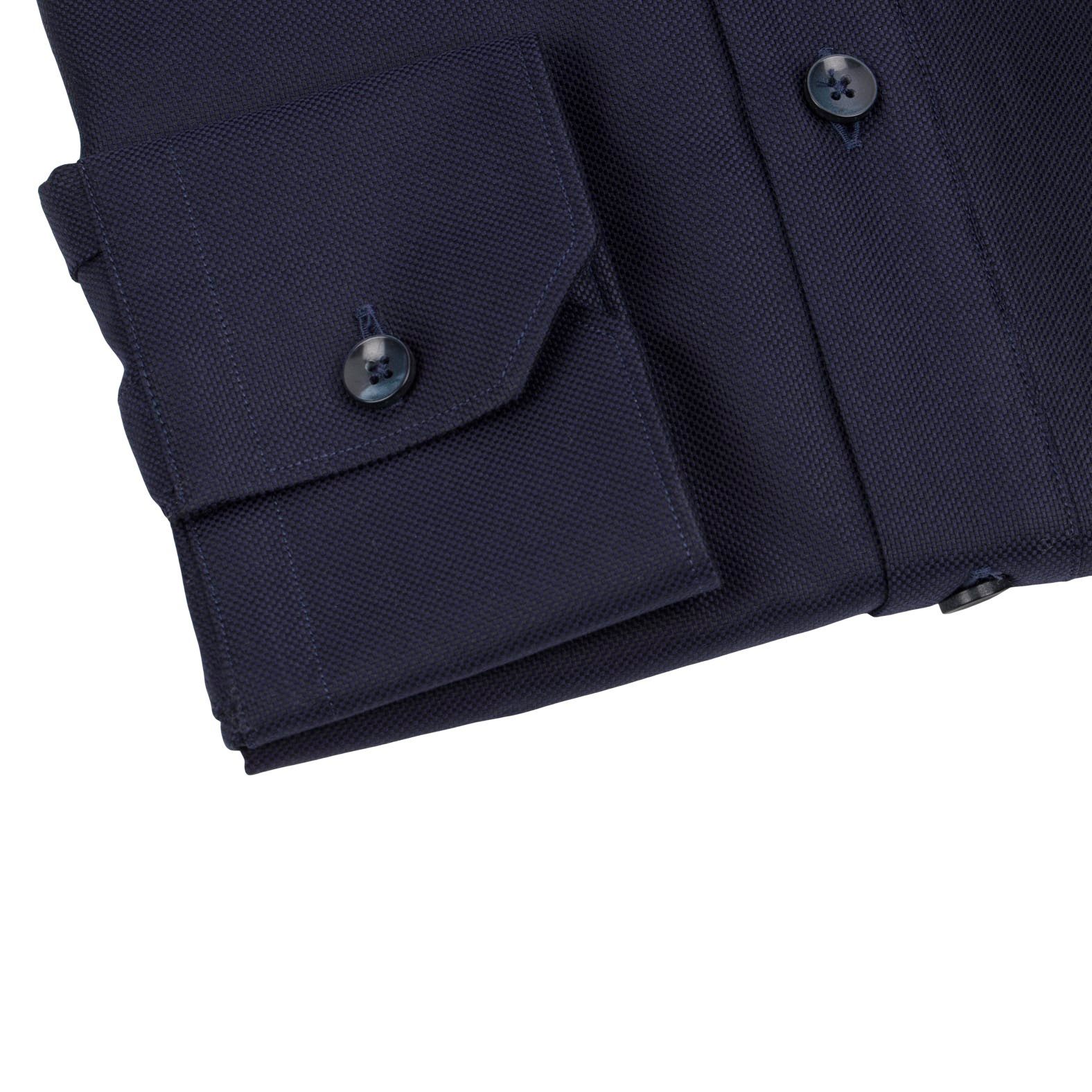 Navy Weavetex Dress Shirt @ The Vault