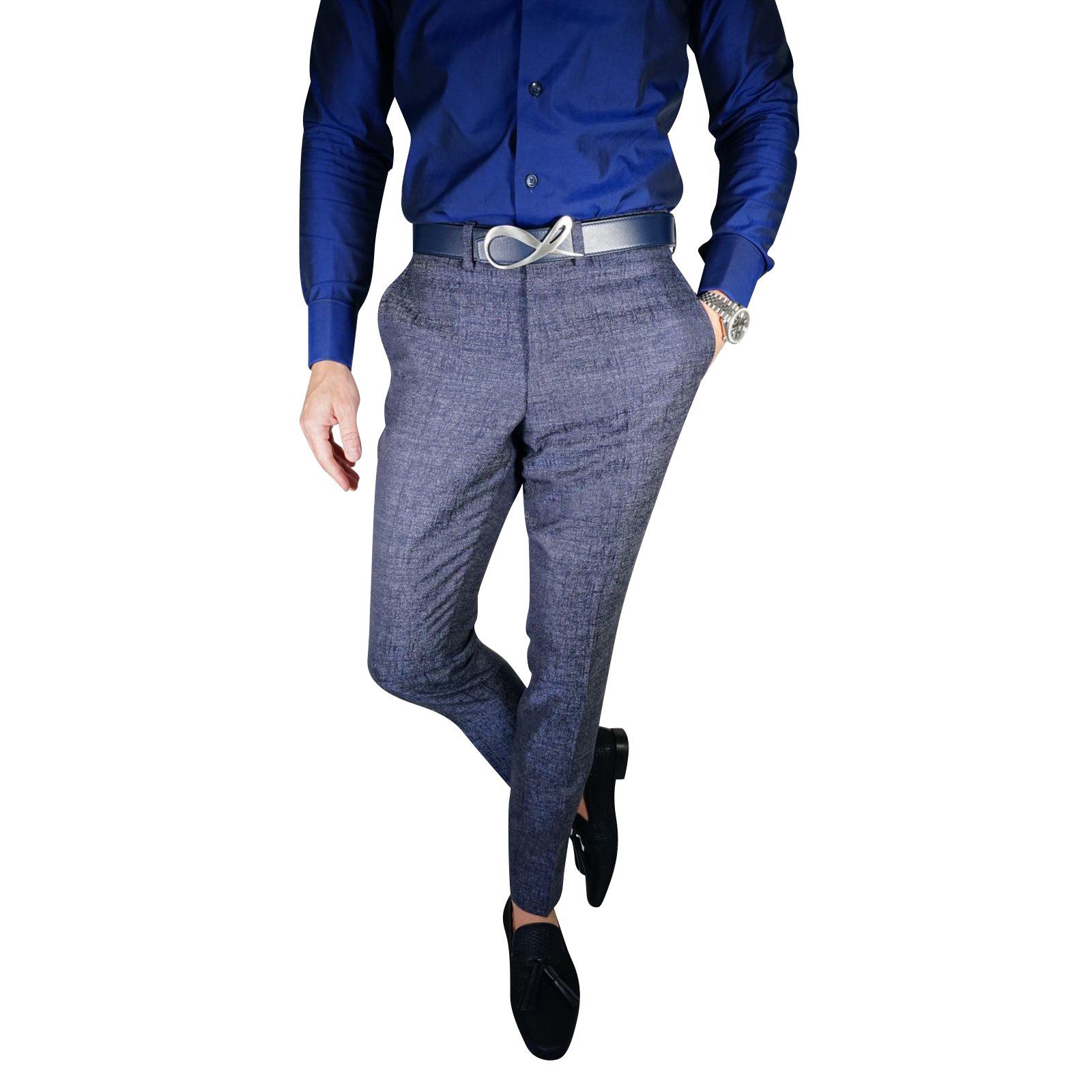 Midnight Denim Metalica Trousers @ The Vault