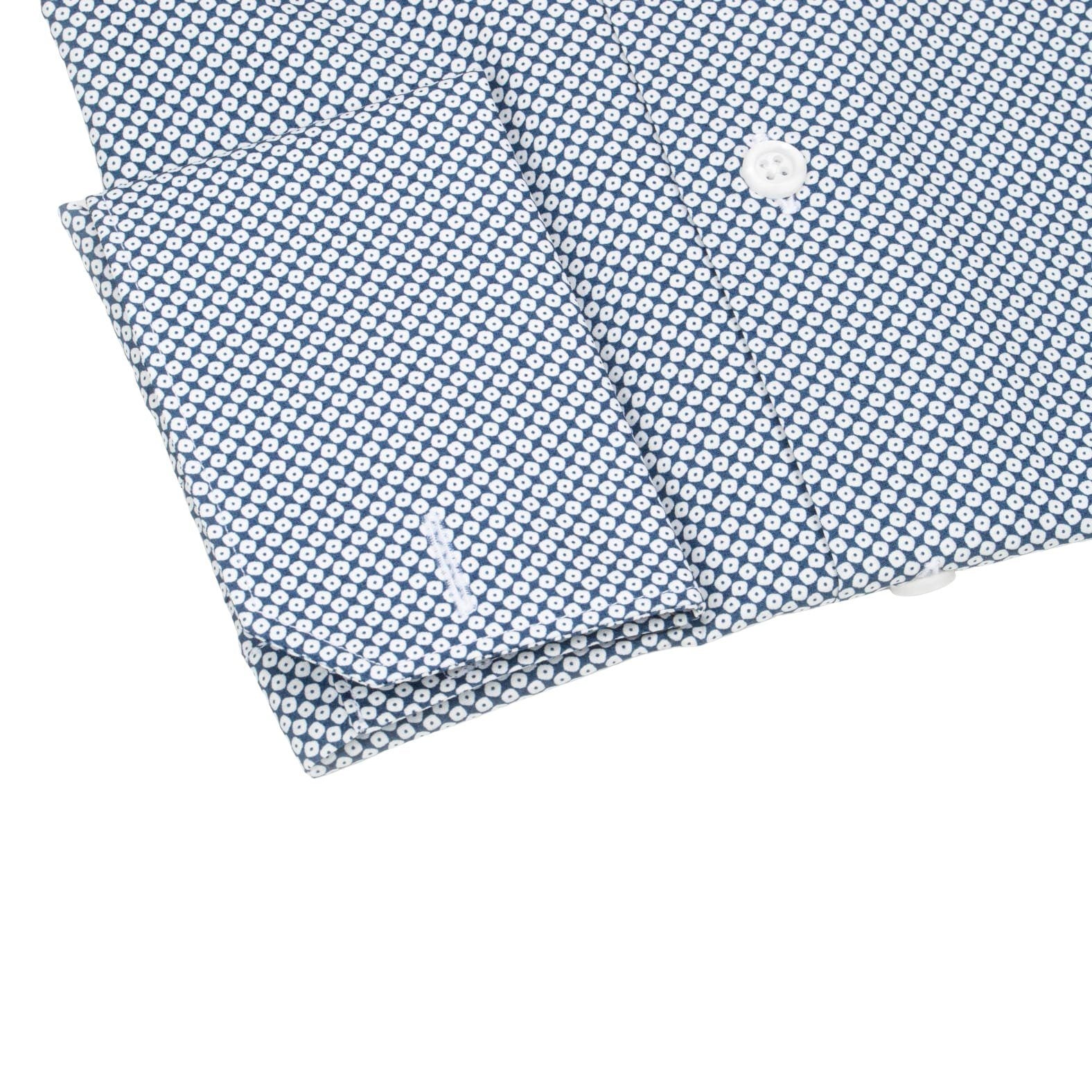 Navy Vector Dress Shirt