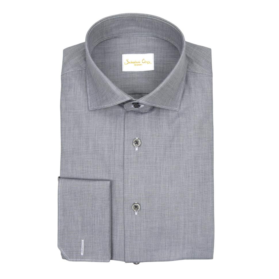 Brushed Carbon Dress Shirt