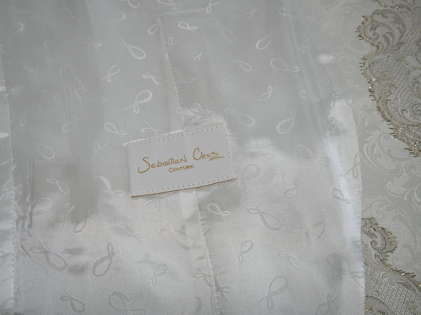 Vanilla Versaille Double Breasted Waistcoat