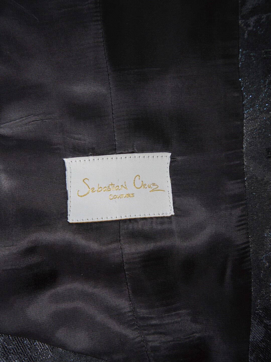 Black Lago Ciottoli Waistcoat