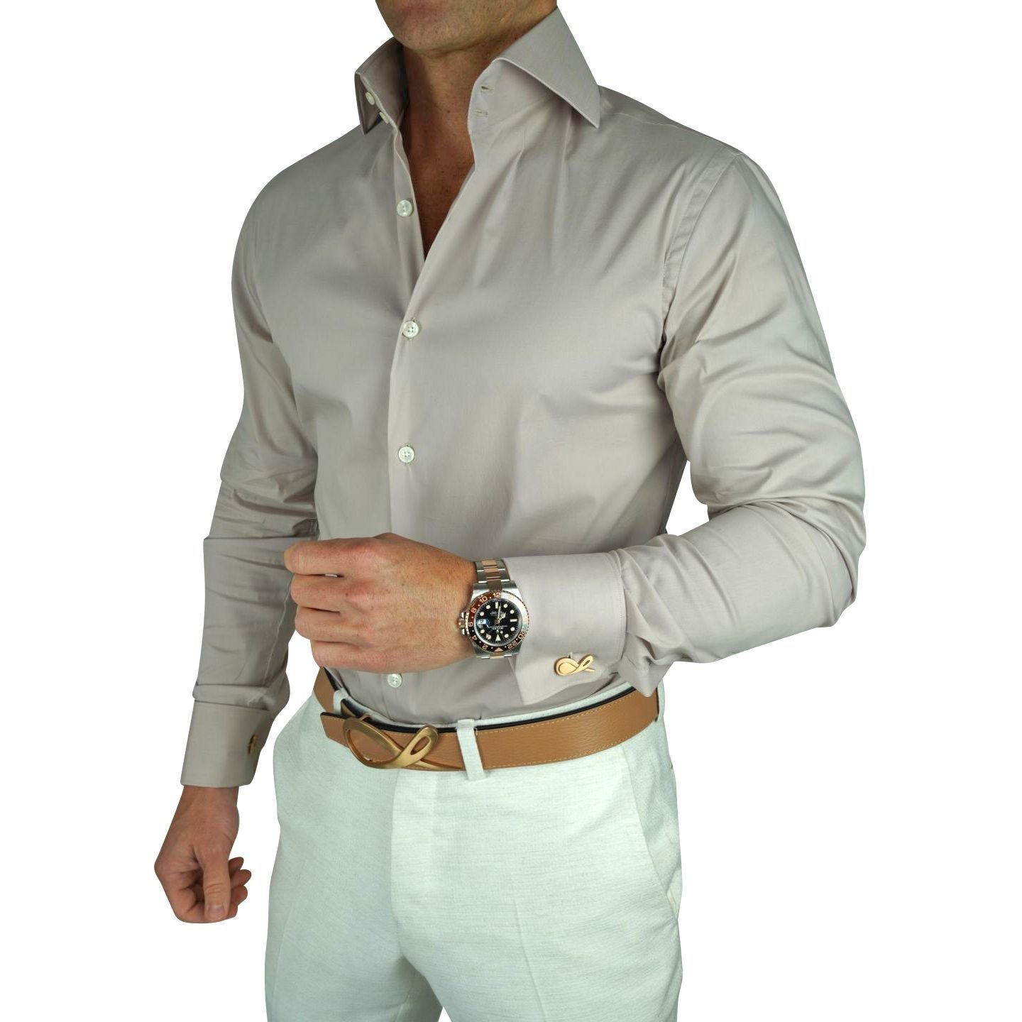 nude dress shirt Brushed Nude Dress Shirt 15 / 36/37