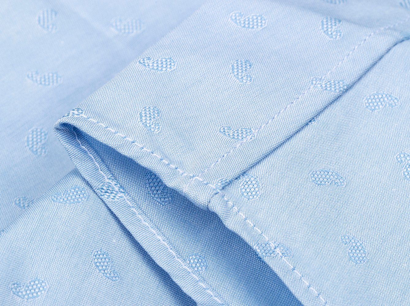 Bamino Blu Mini Paisley Dress Shirt @ The Vault