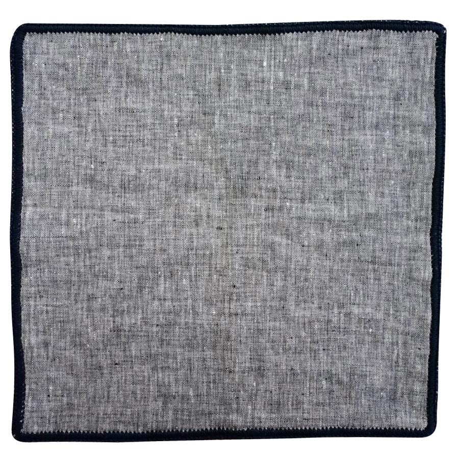 Gunmetal Grigio with Navy Blue Signature Borders