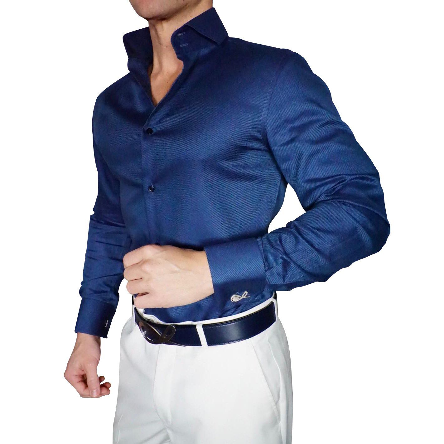 S by Sebastian Aegean Gabardine Dress Shirt @ The Vault