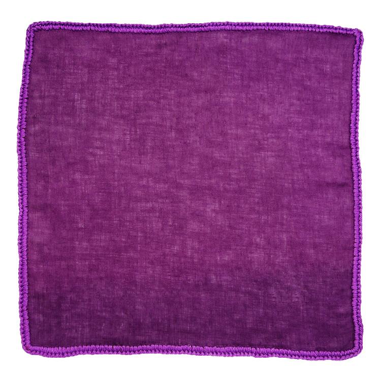 Plum Mezzanotte with Purple Signature Border