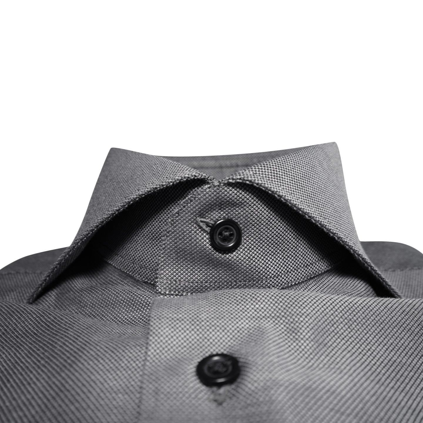 Black Birdseye Dress Shirt