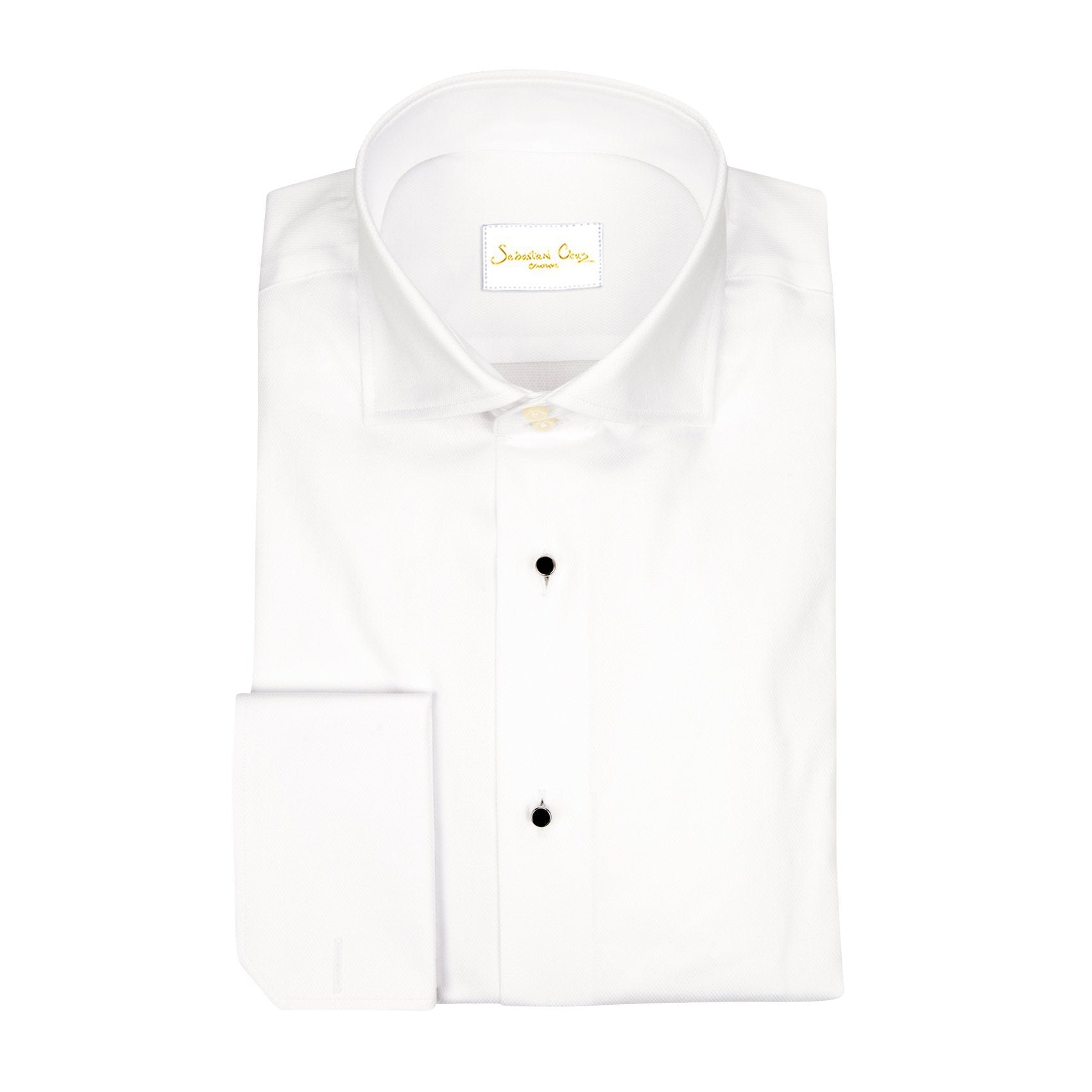 White Classico Tuxedo Shirt