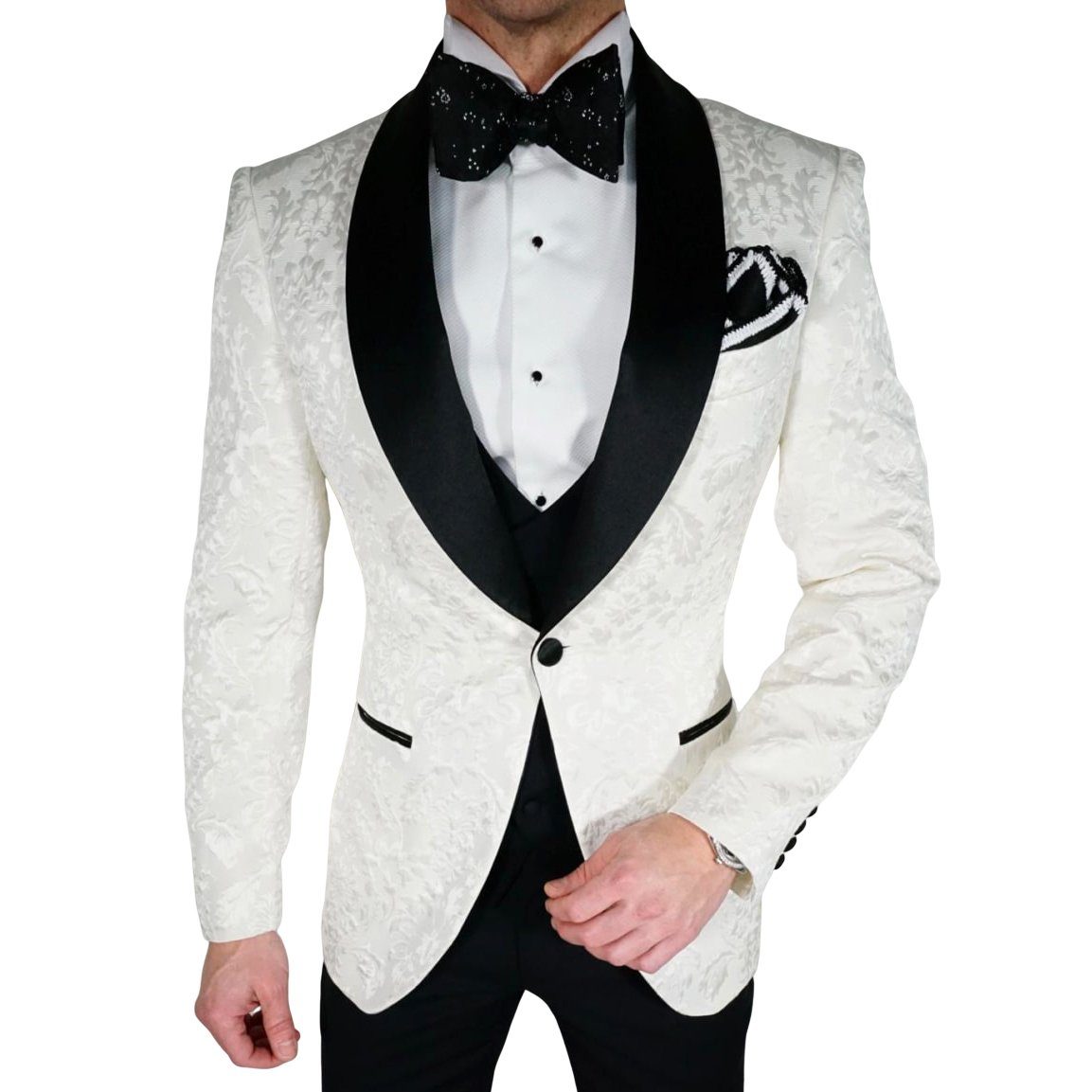 Vanilla & Black Fiore Dinner Jacket @ The Vault