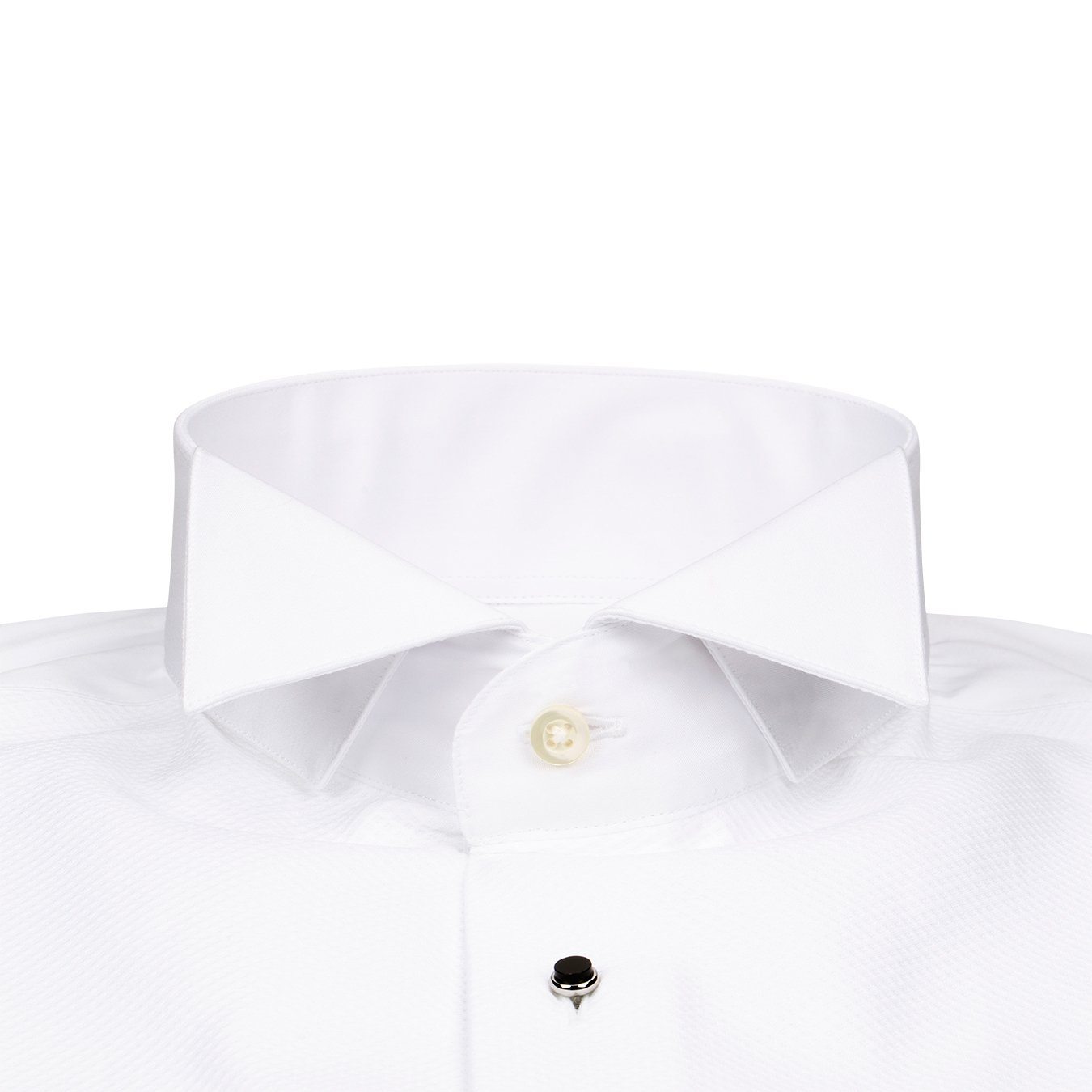 White Evento Tuxedo Shirt