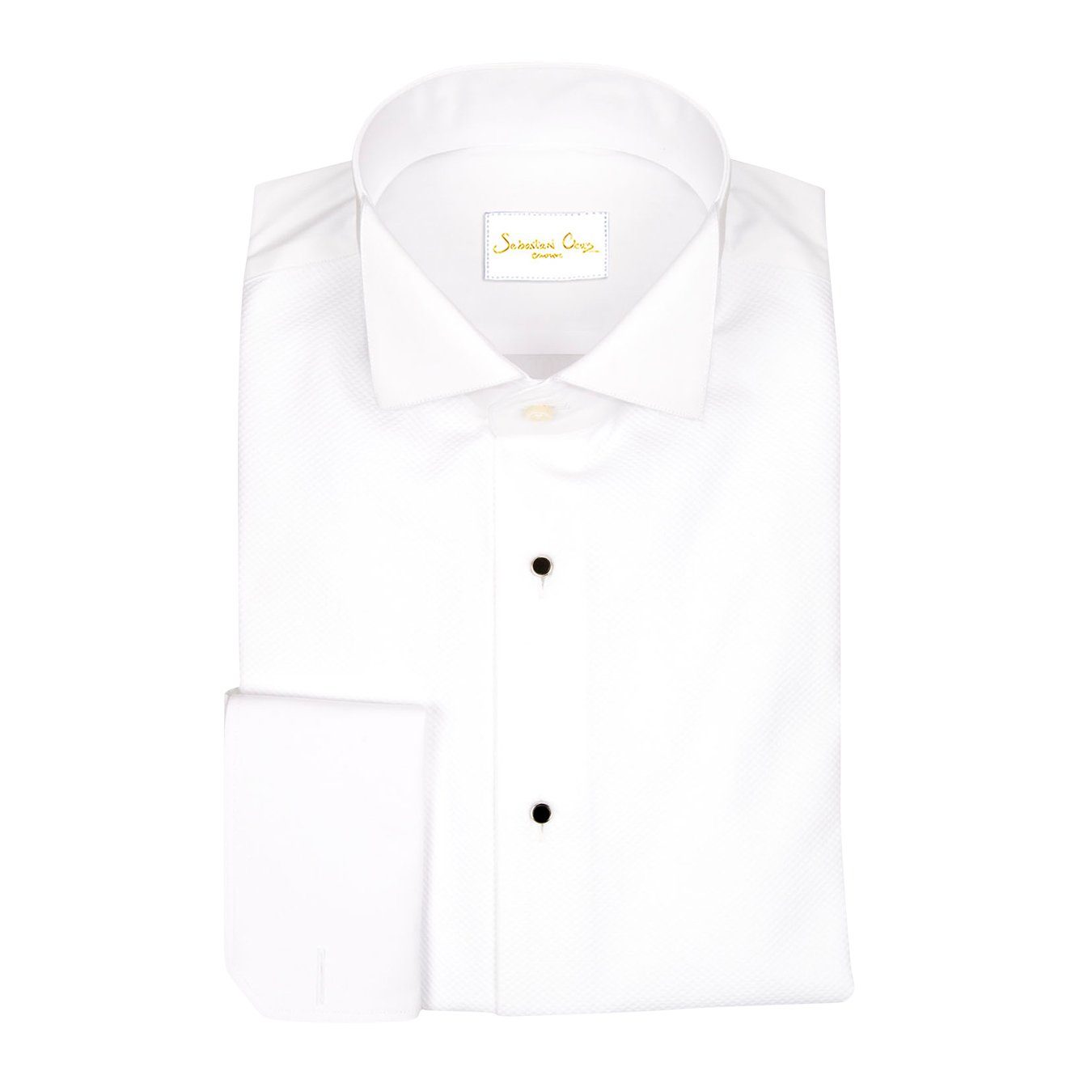 White Evento Tuxedo Shirt