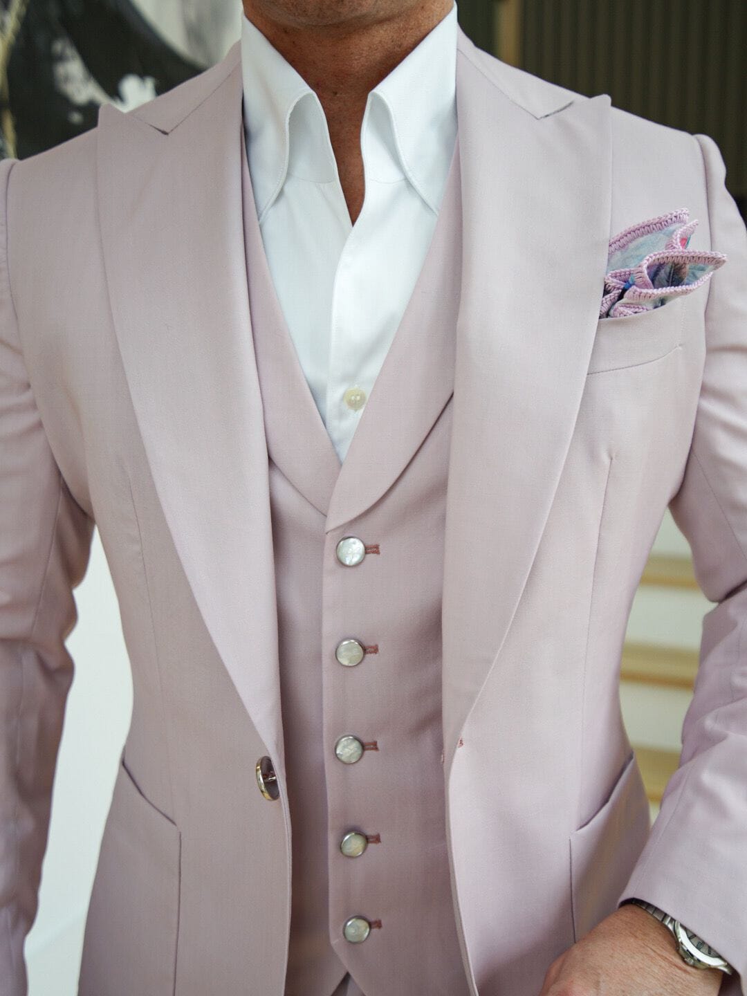 Blush Crespo Hampton Jacket