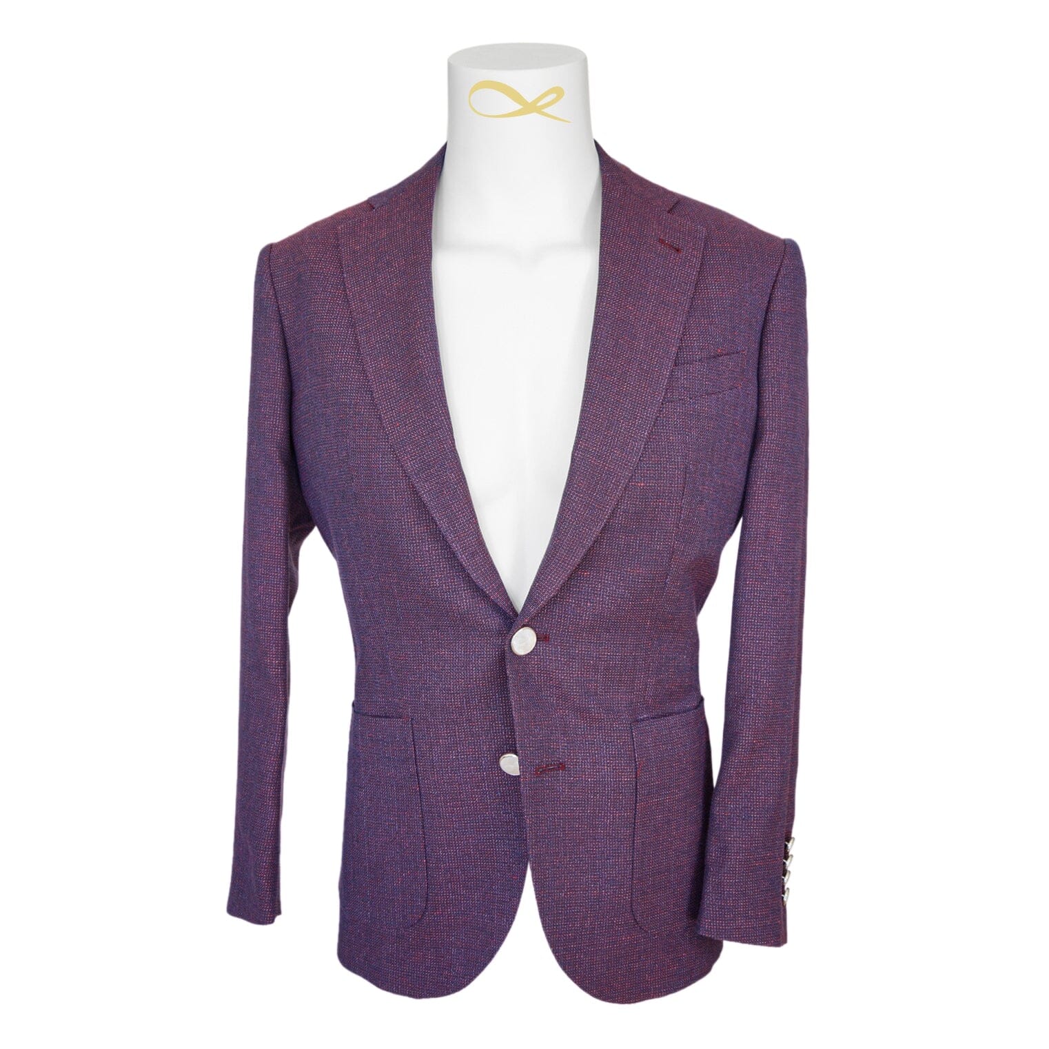 Aubergine Tweed Jacket