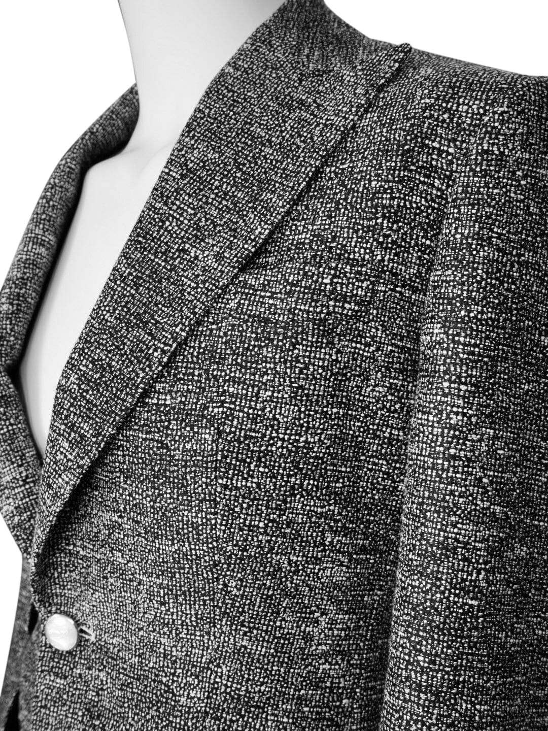 Carbon Grano Tweed Jacket