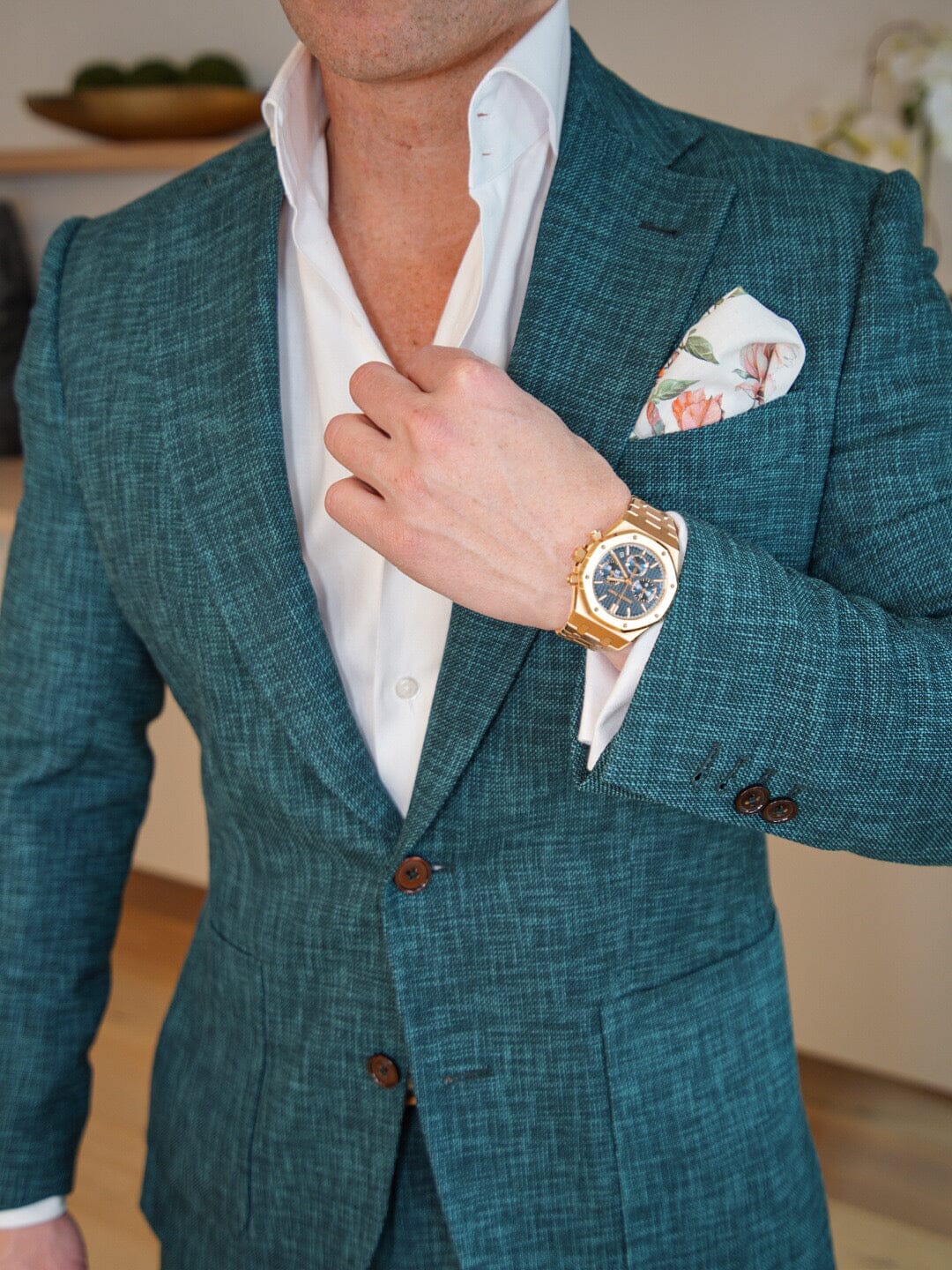 Evergreen Lino Tweed Jacket
