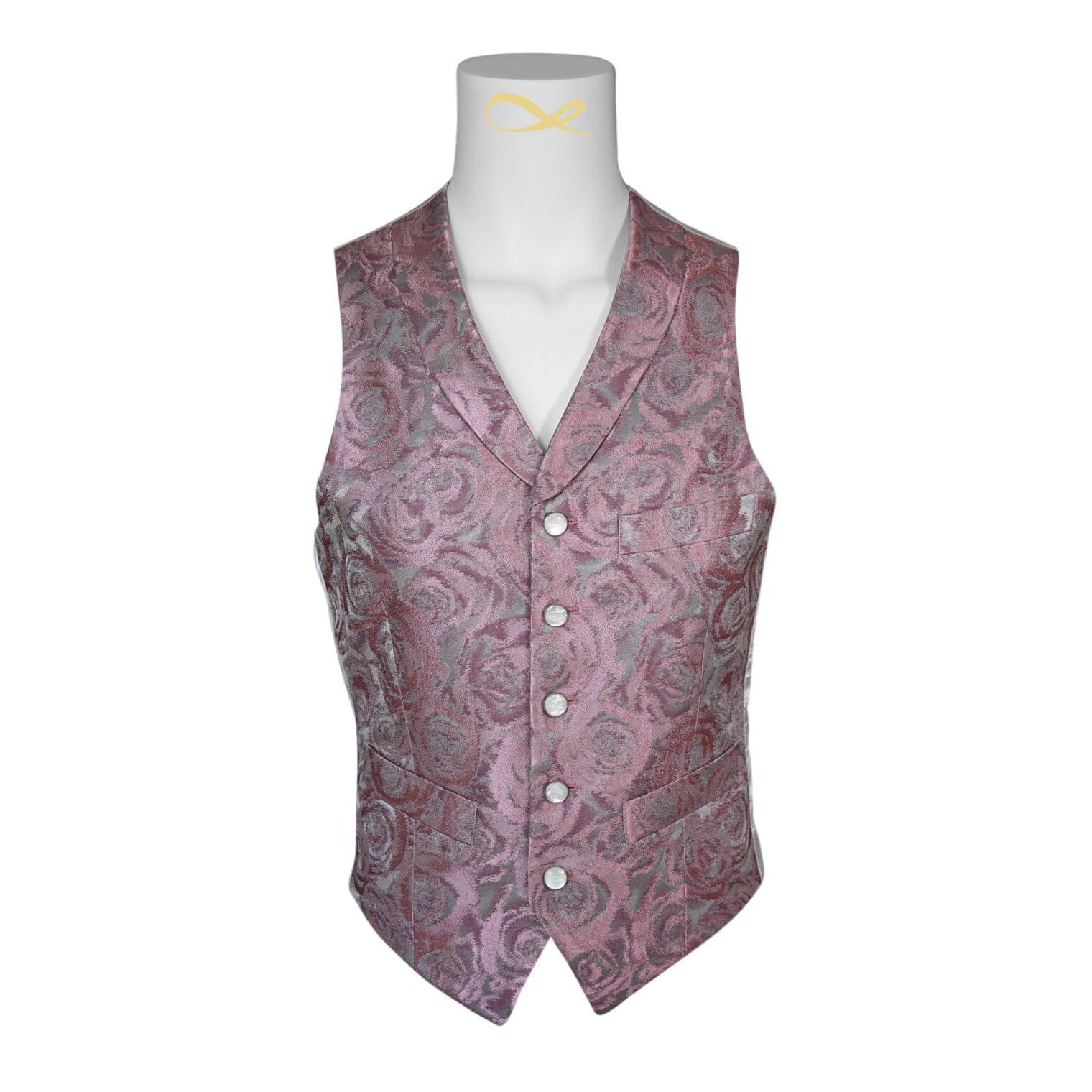 Ice Mauve Rosa Ciottoli Waistcoat