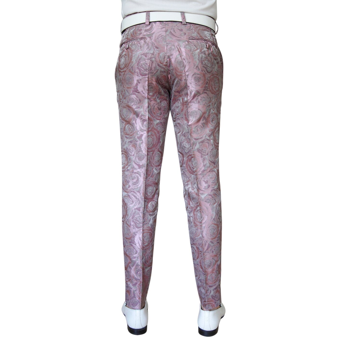 Ice Mauve Rosa Tuxedo Trousers