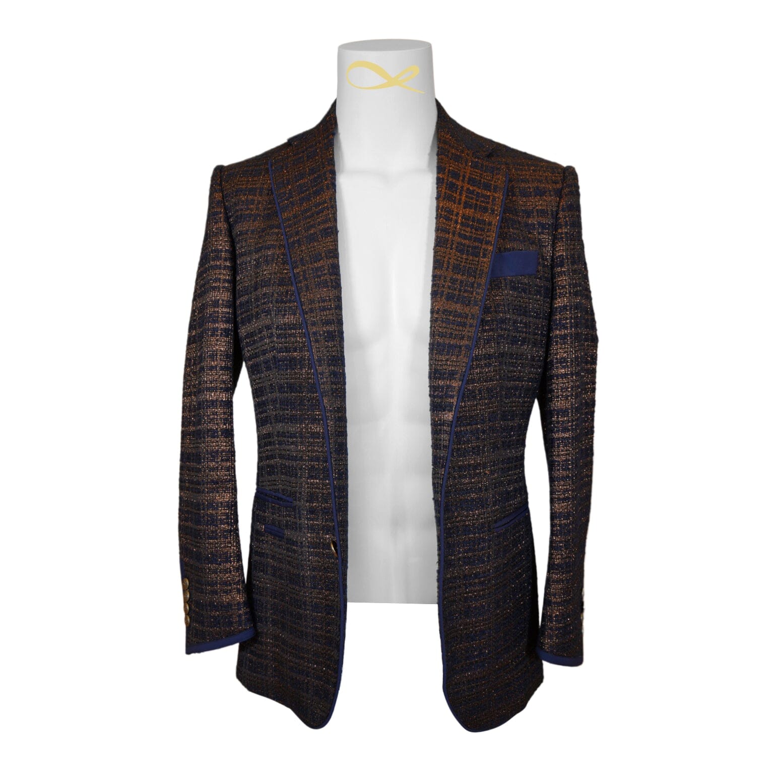 Midnight Bronze Boucle Jacket