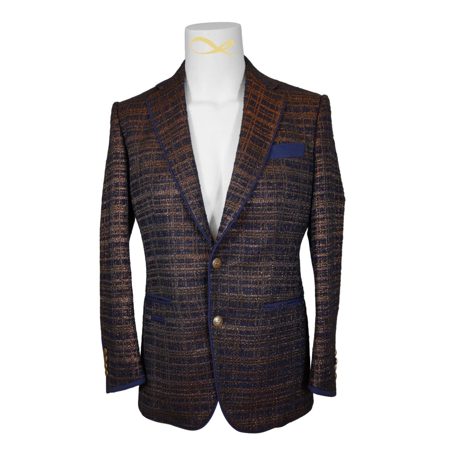 Midnight Bronze Boucle Jacket