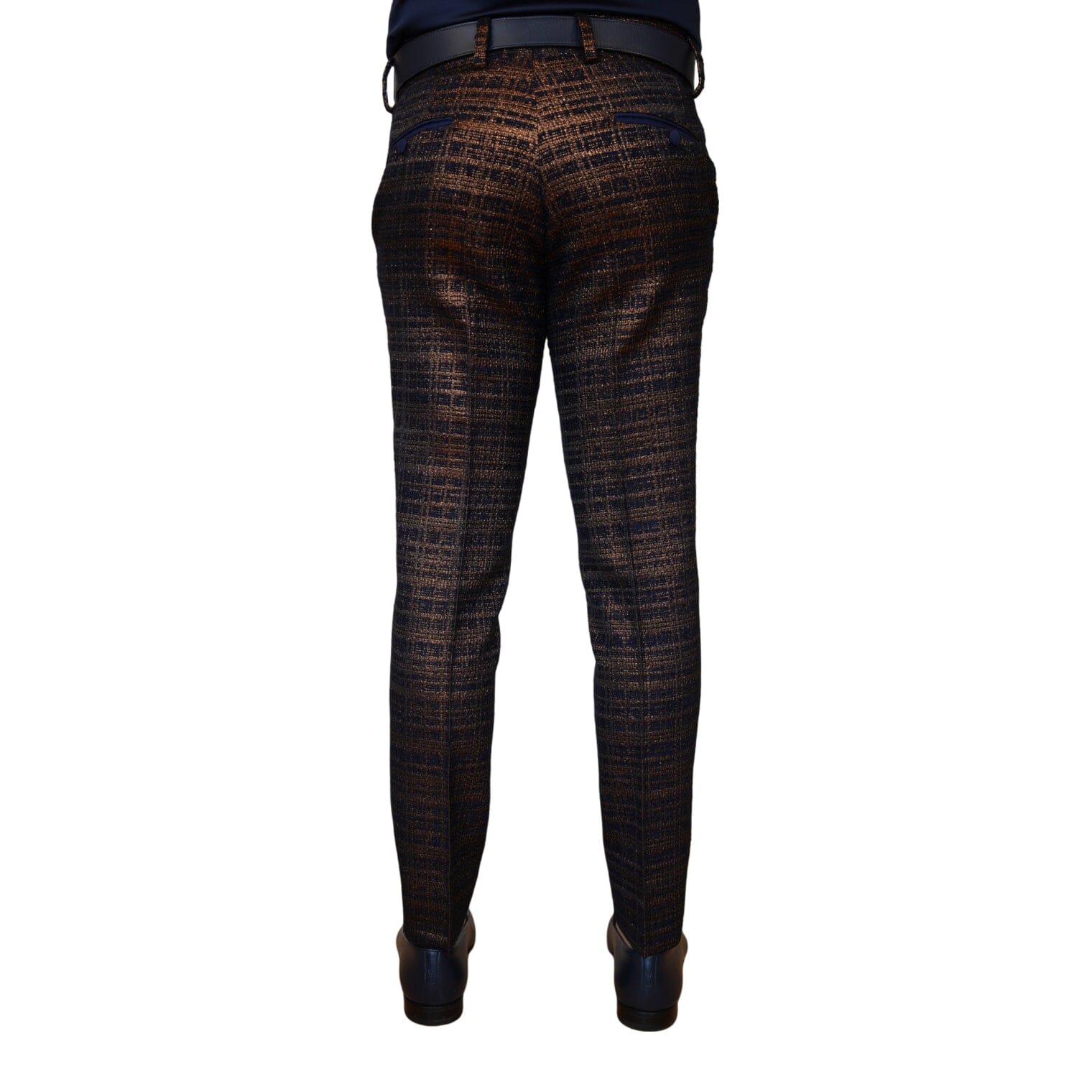Midnight Bronze Boucle Trousers
