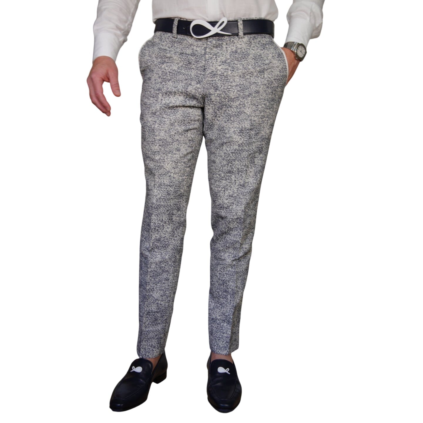 Vintage Blu Grano Trousers