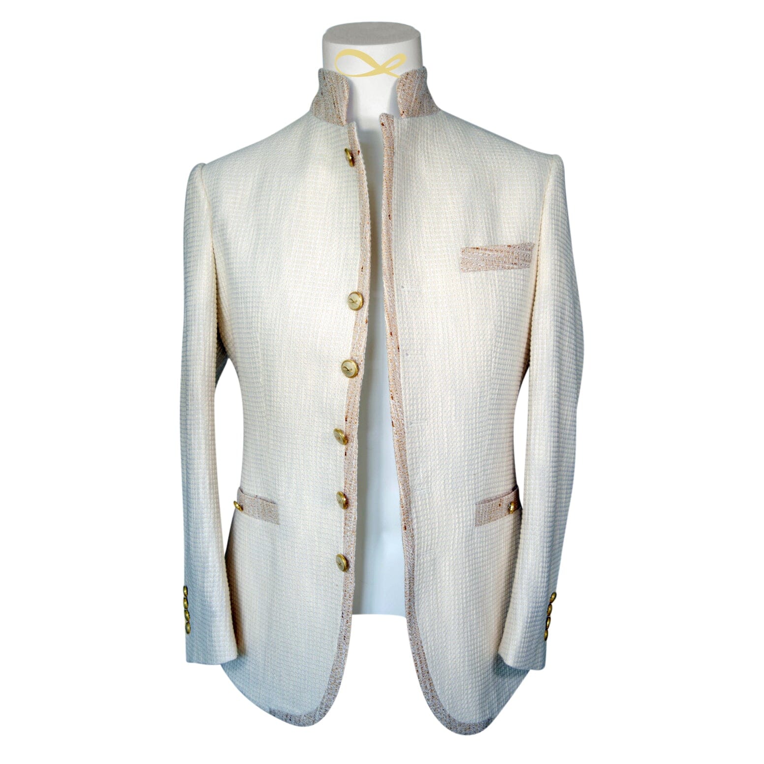Elettro Waffle Tweed Mandani Jacket