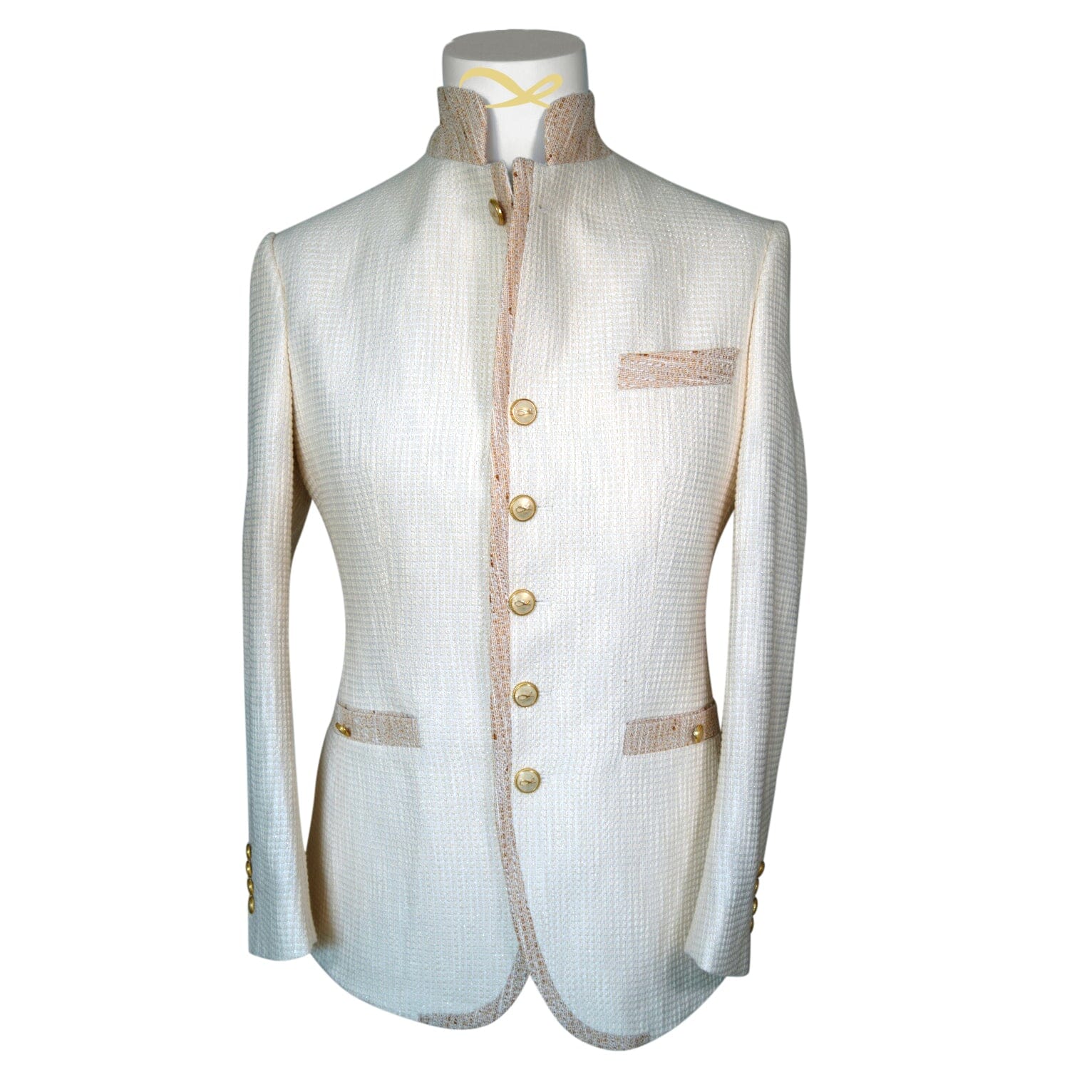 Elettro Waffle Tweed Mandani Jacket