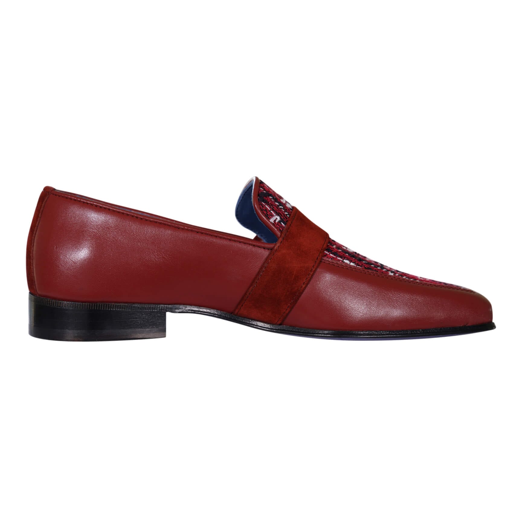 Ruby Boucle Yellow Gold Monk Loafer