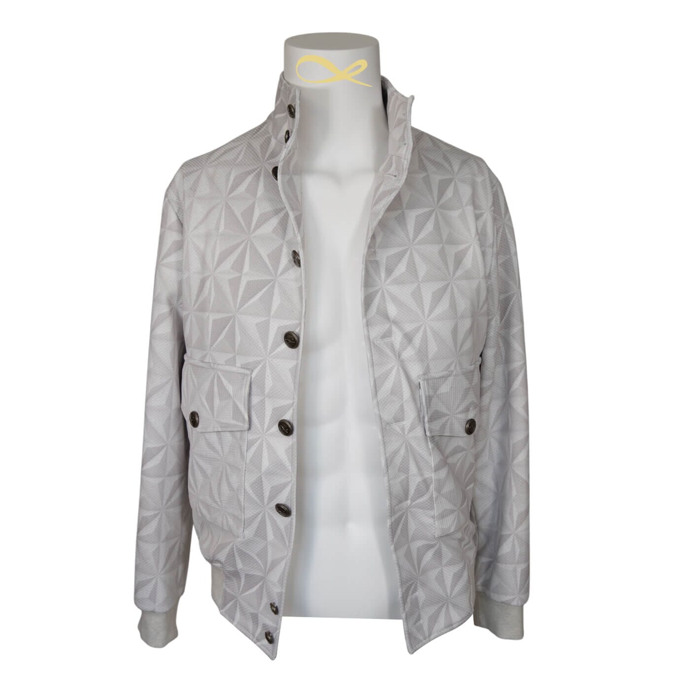 Glacier Origami Luxury Performance Bomber Jacket