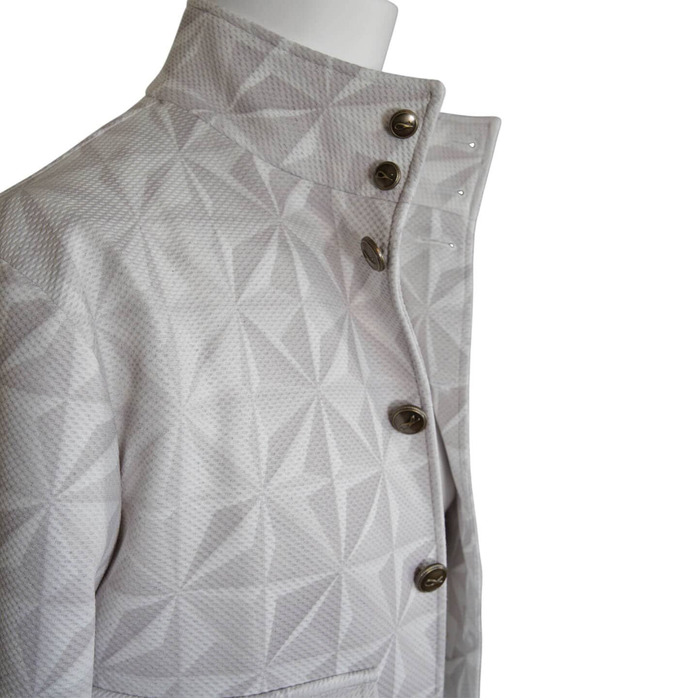 Glacier Origami Luxury Performance Bomber Jacket