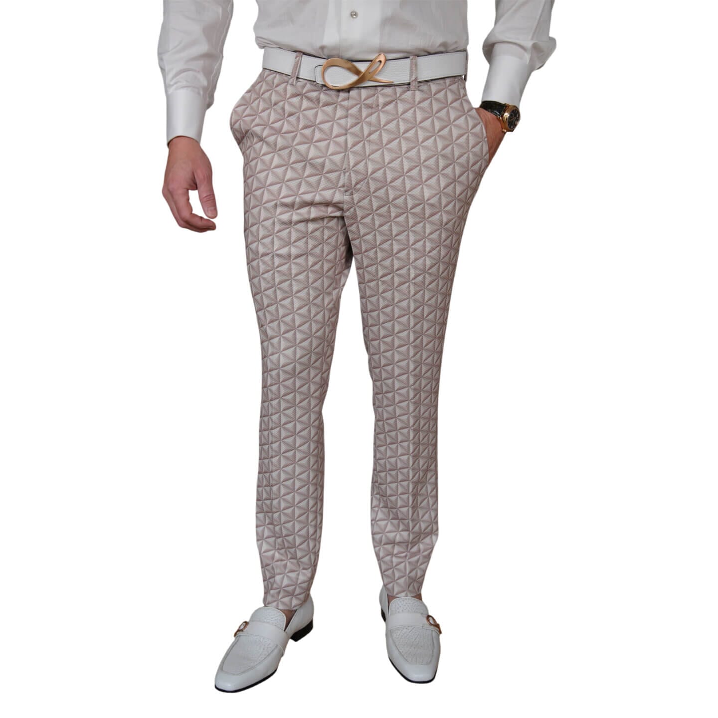 Toffee Prisma Luxury Performance Trousers