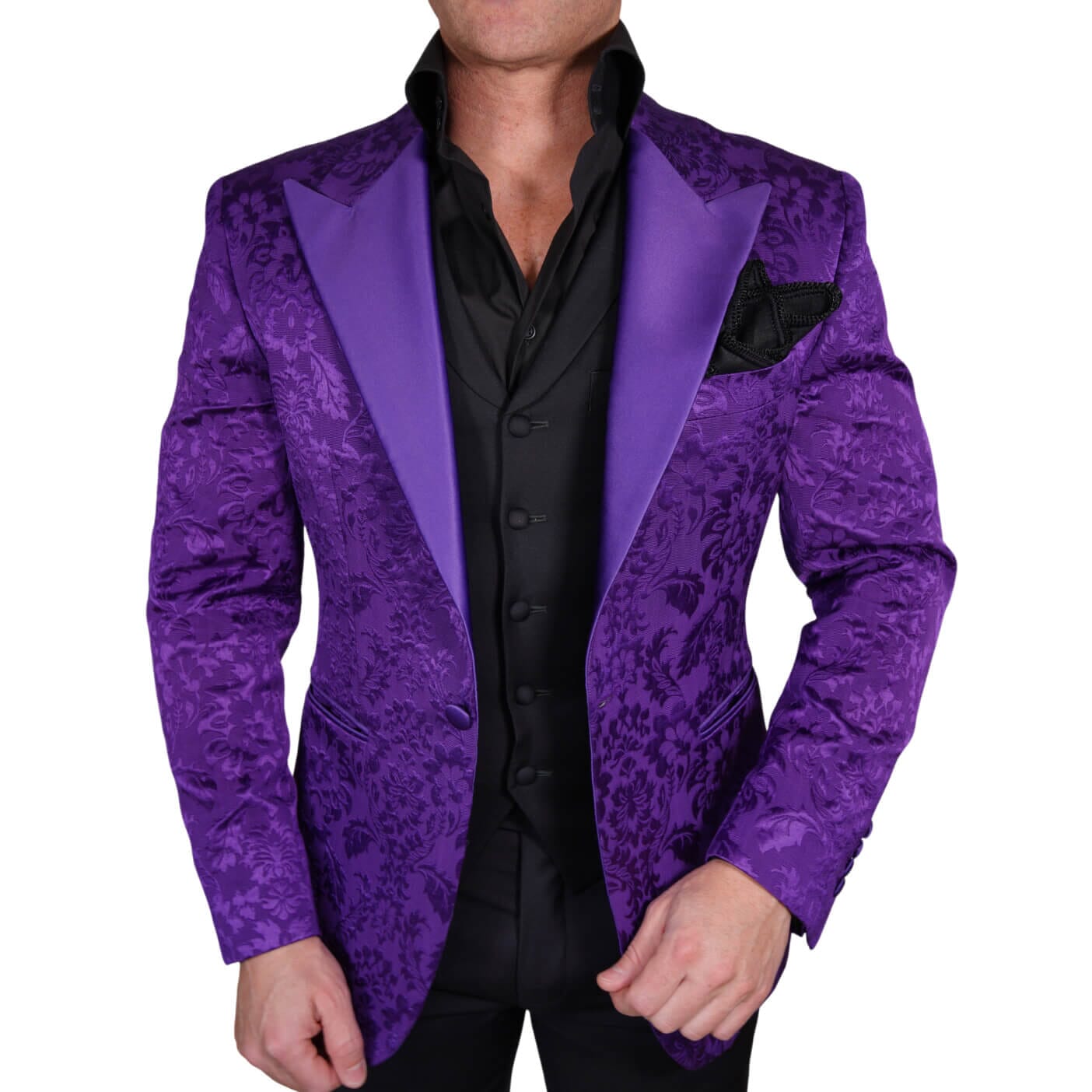 Midnight Plum Fiore Jacket