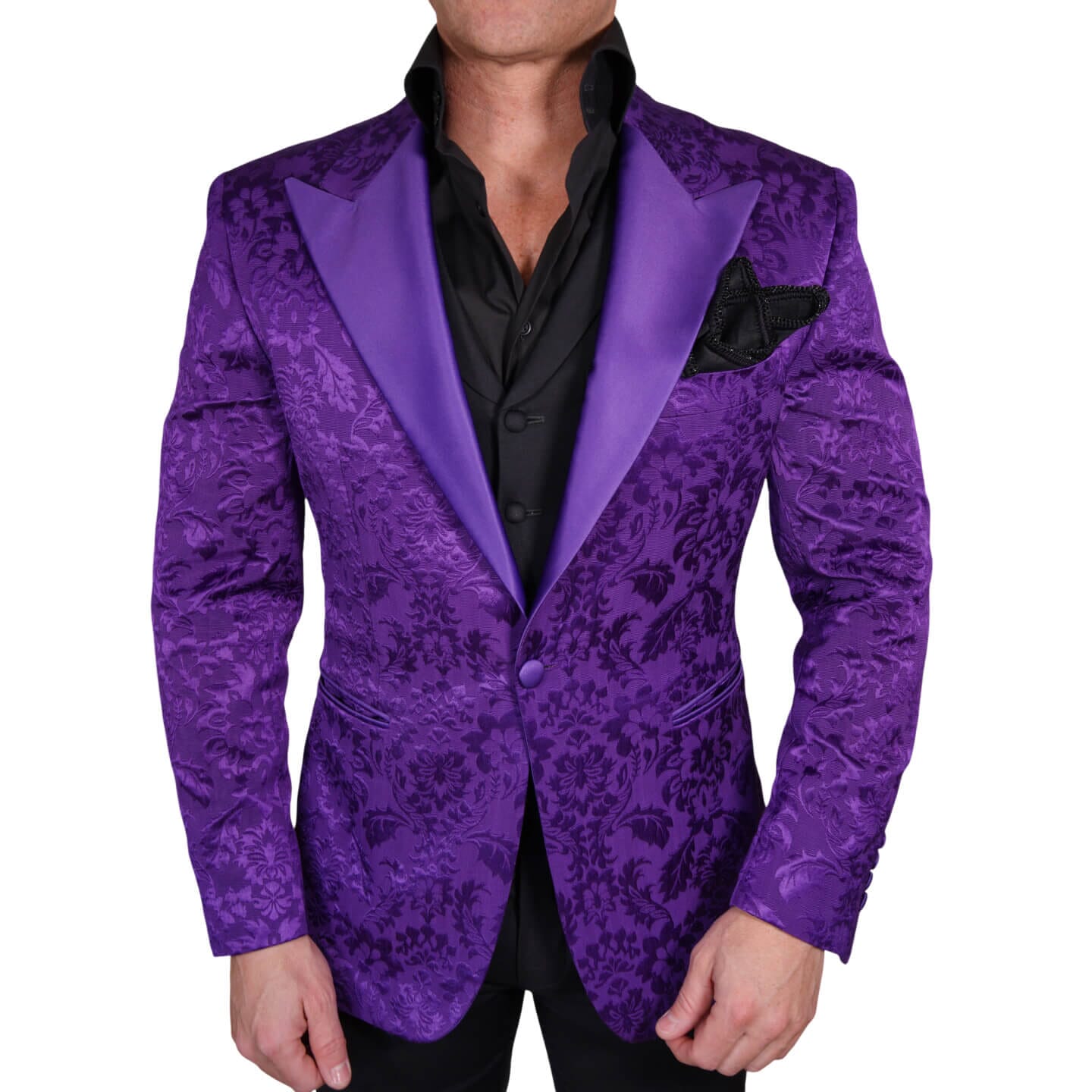 Midnight Plum Fiore Jacket
