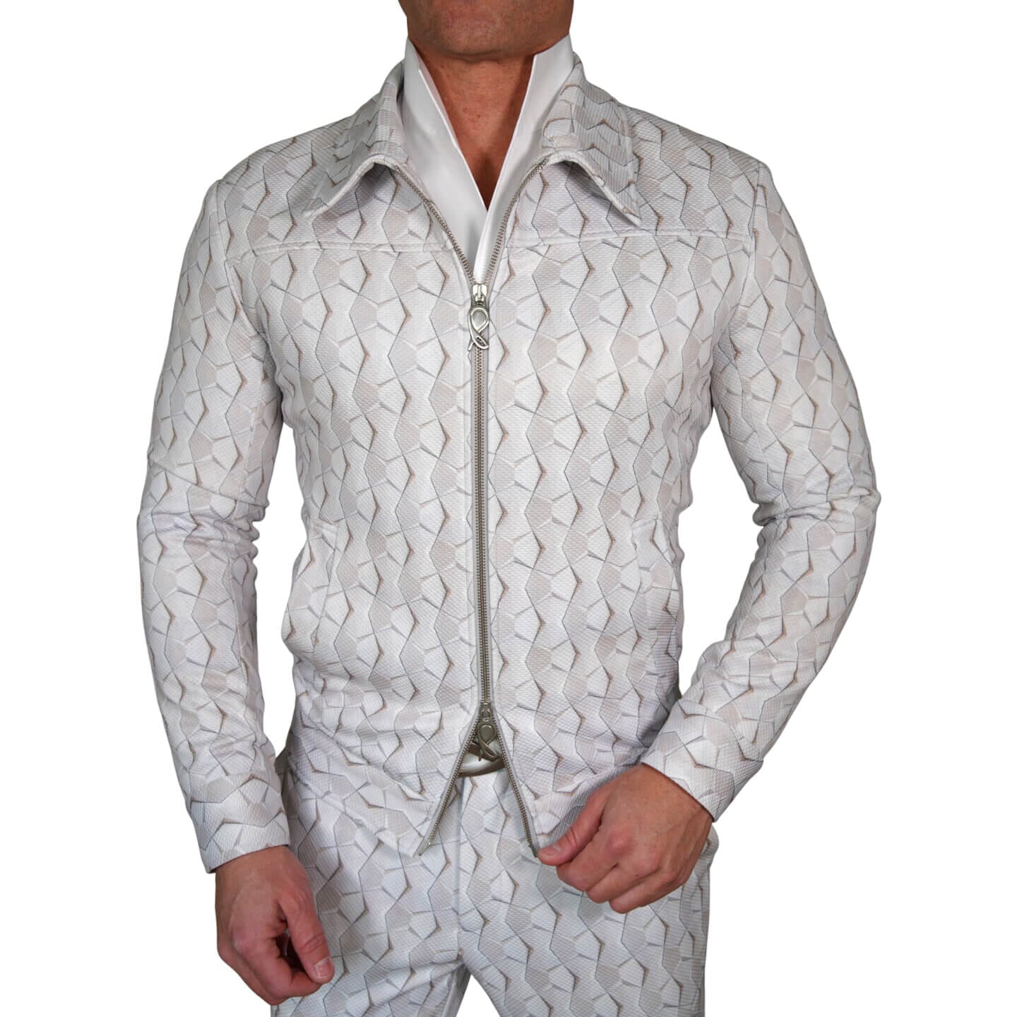 Calcolo Icebreaker Luxury Performance Two Way Bomber Jacket