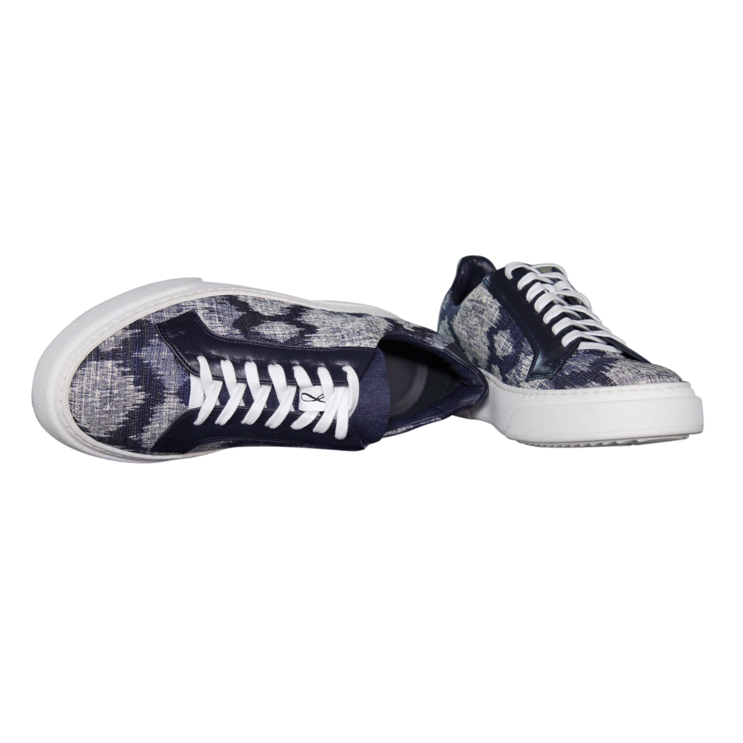 Blu Viper Luxury Logo Sneakers