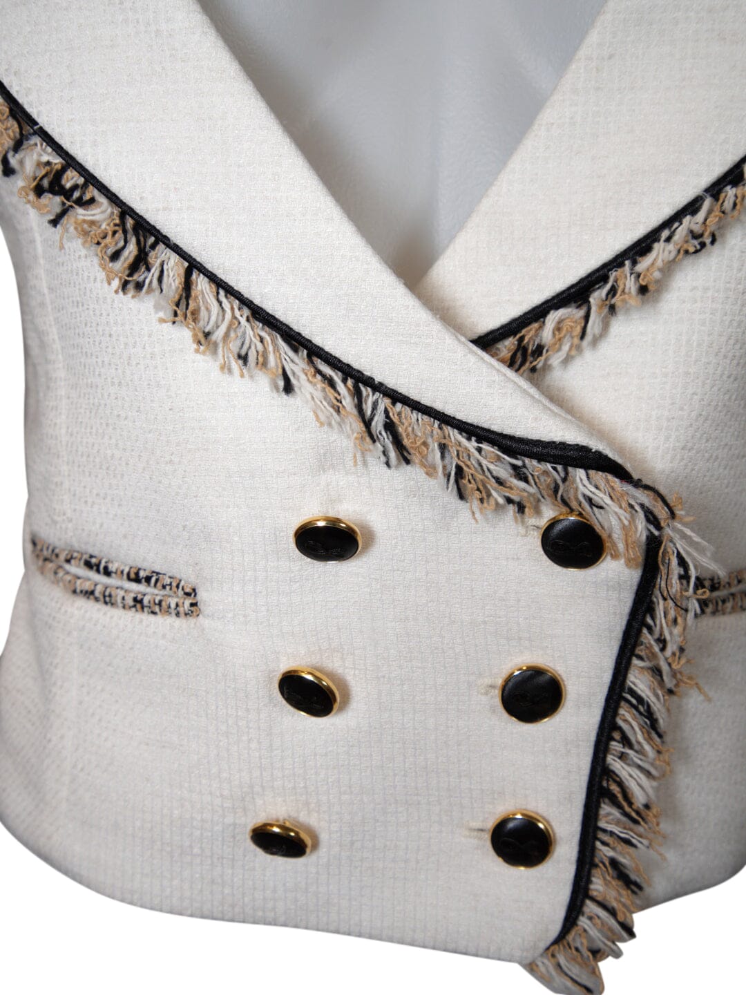 Latte D’Oro Double Breasted Waistcoat