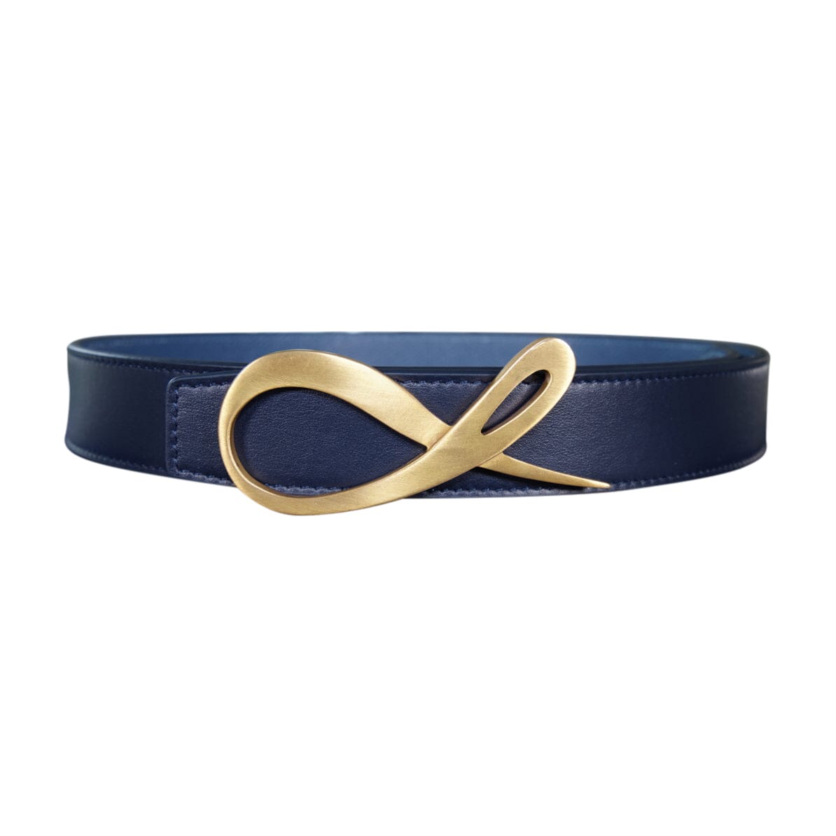 Aegean Marino Reversible Belt With Gold Signature Hardware