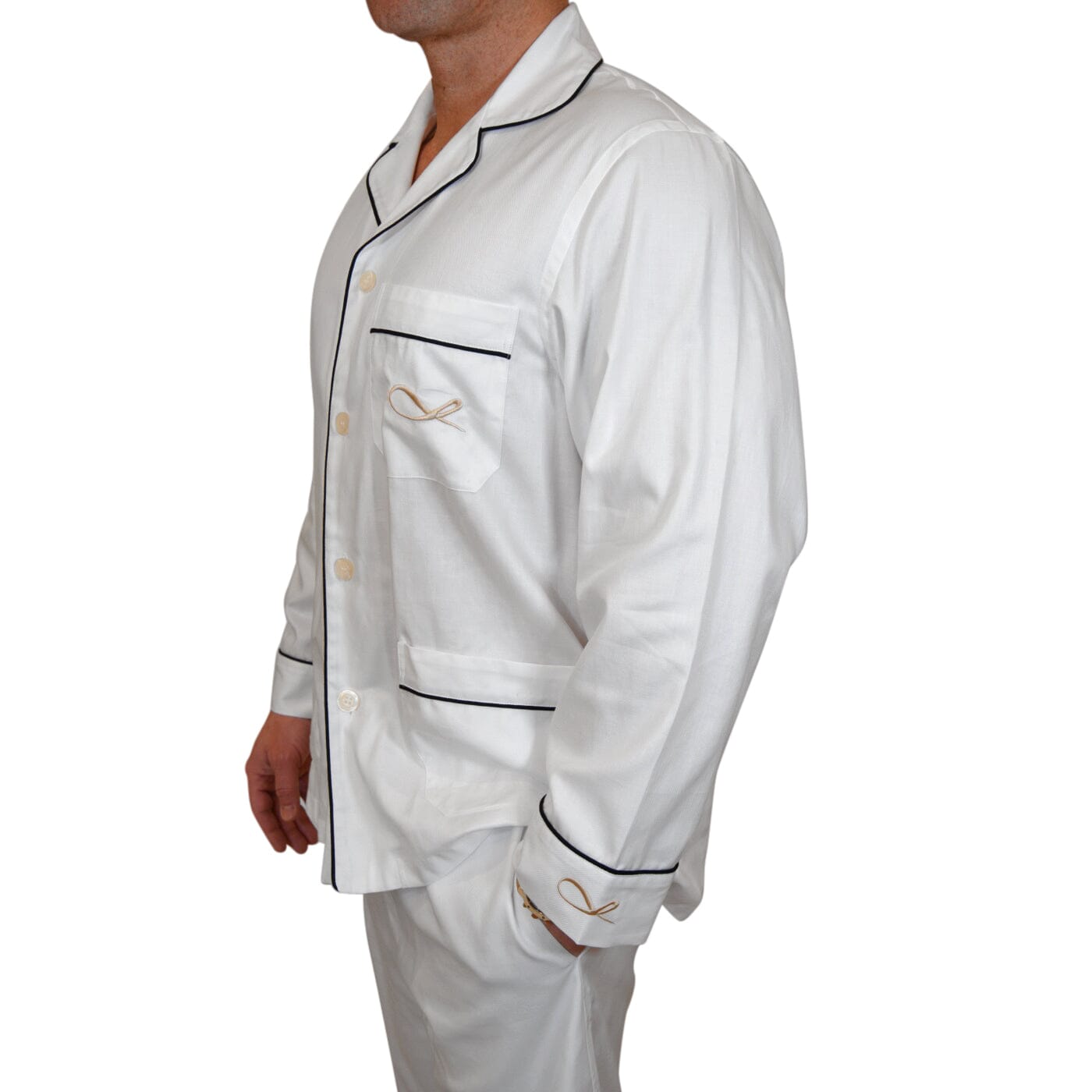 Rejuvenate Collection Pajama Set In White