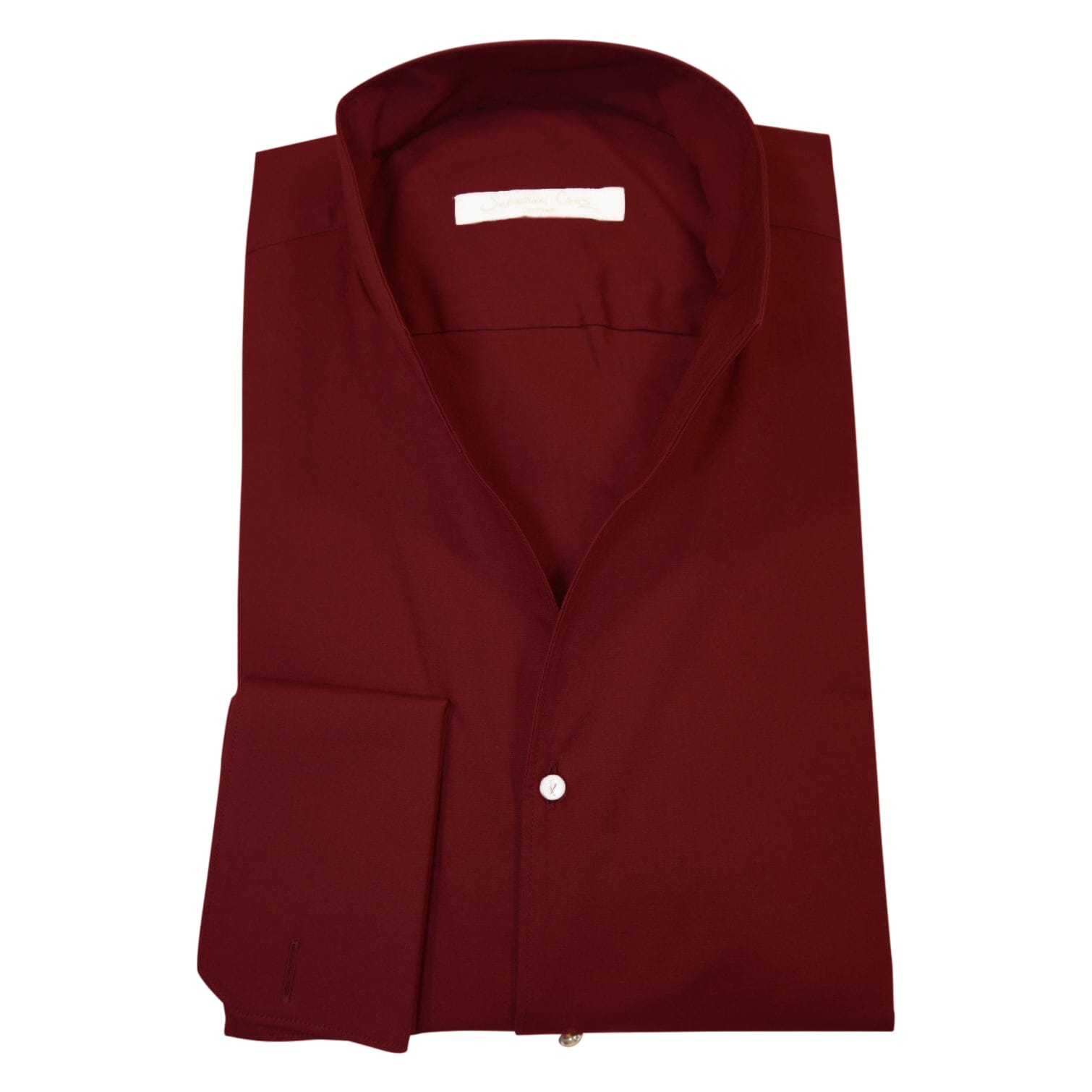 Burgundy Solopezzo Dress Shirt