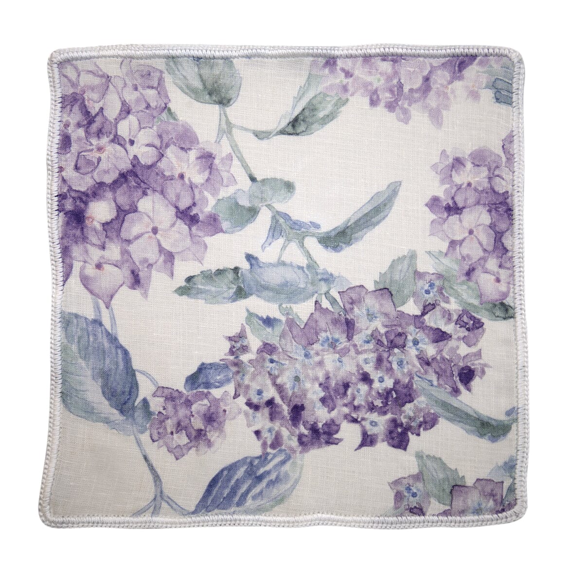 Lilac bloom With White Signature Border