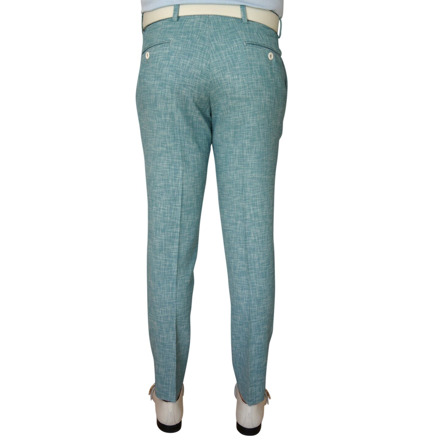 Aqua Lino Tweed Trousers