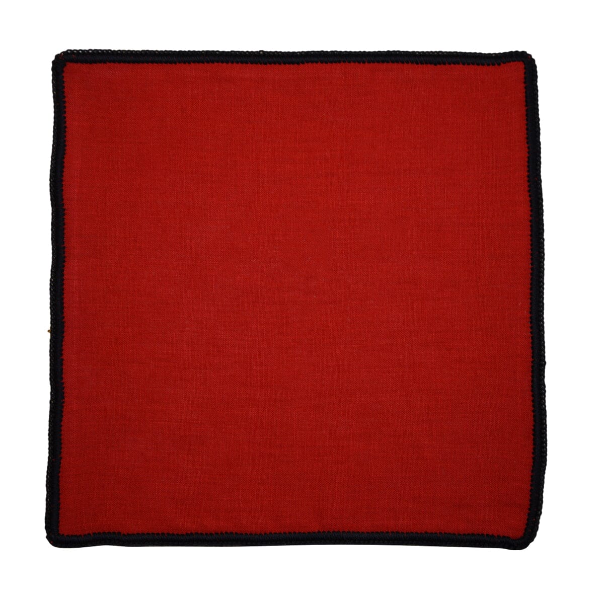 Ruby Red with Black Signature Border