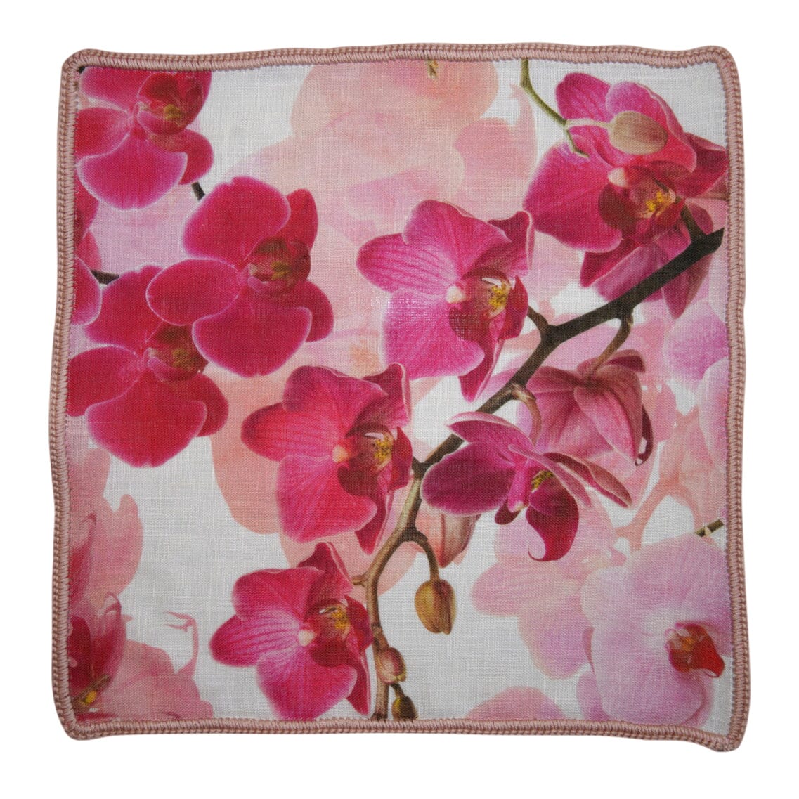 Pink Orchid With Crepe Pink Signature Border
