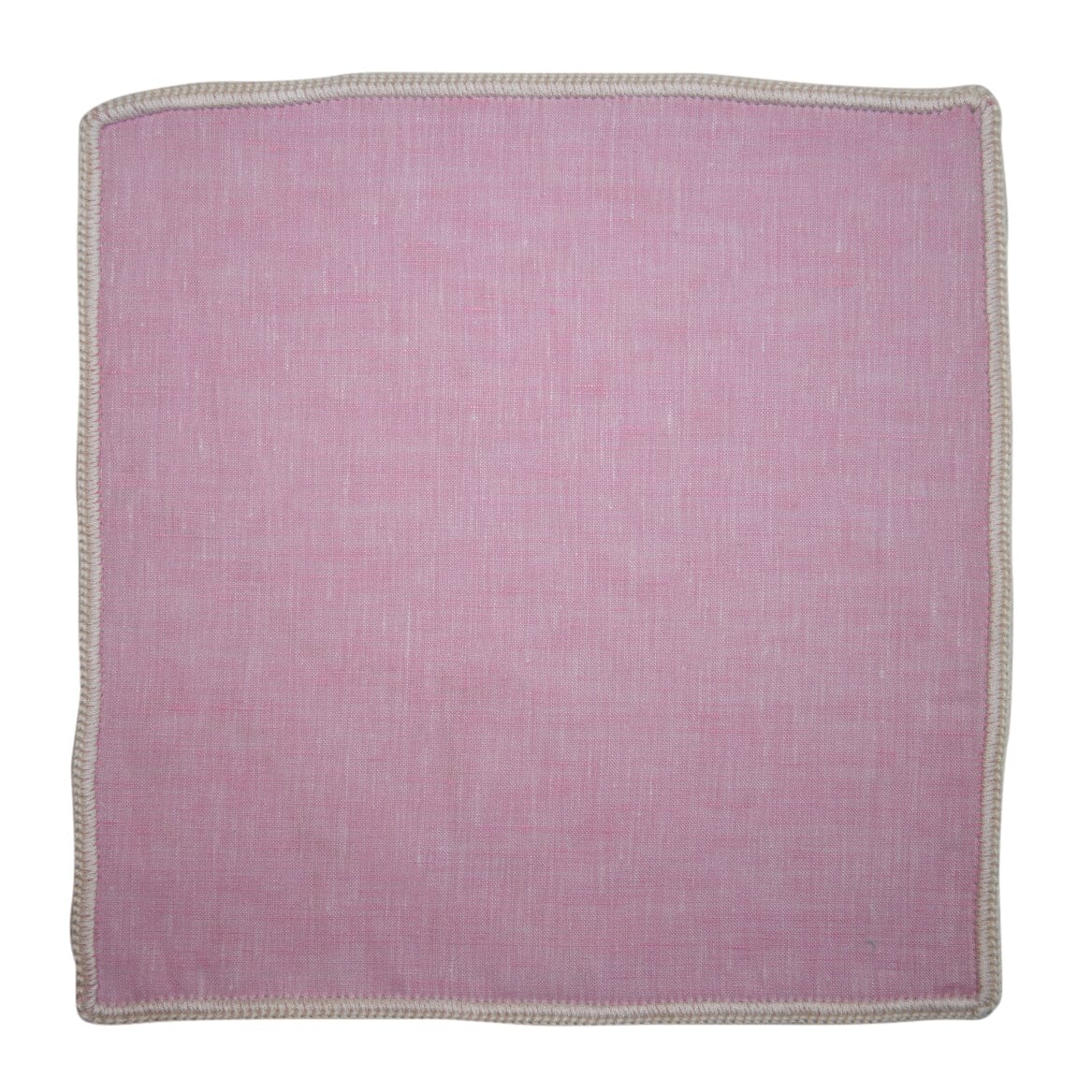 Stone Wash Pink With Off White Signature Border