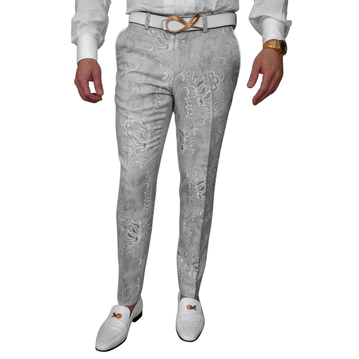 Grigio Damask Trousers