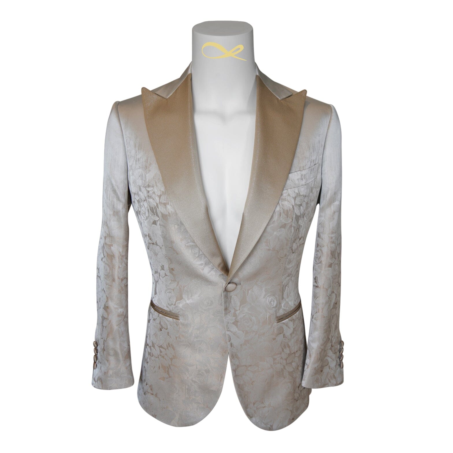Champagne Sateen Ombre Jacket