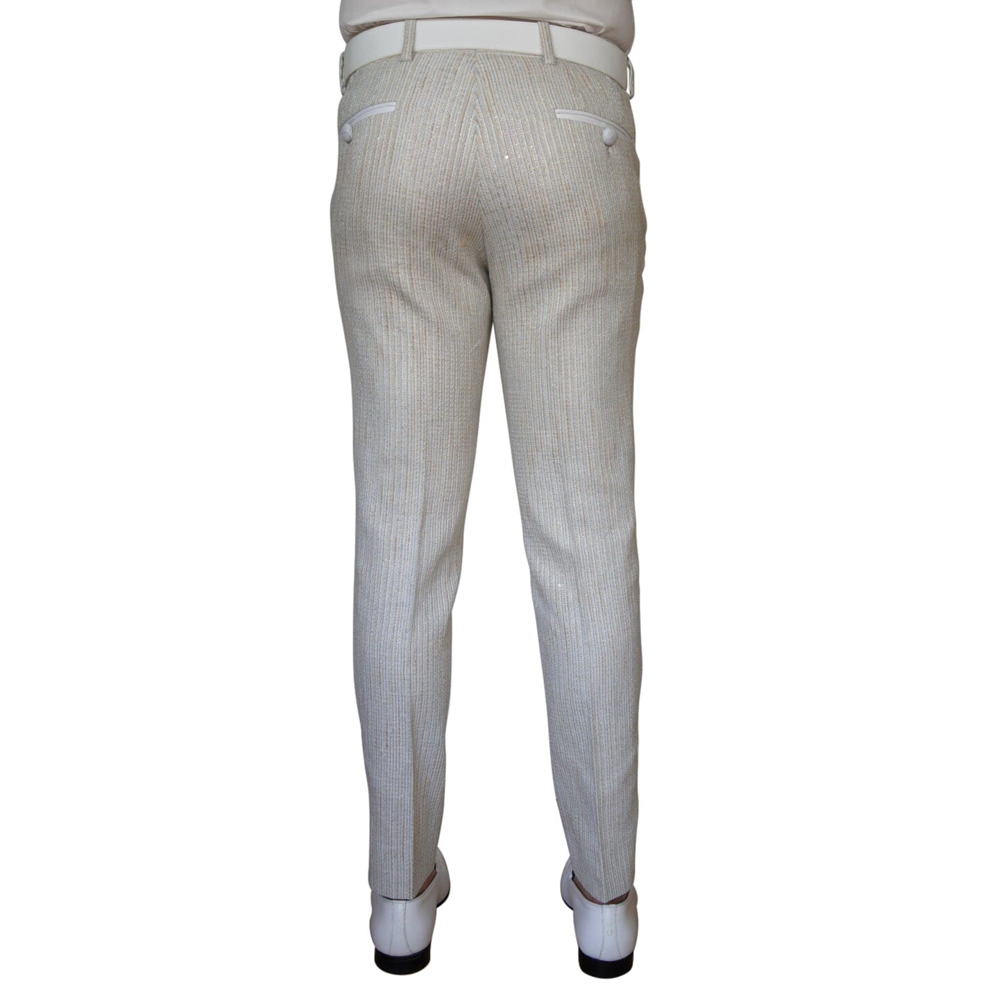 Oro Tweed Paillette Trousers